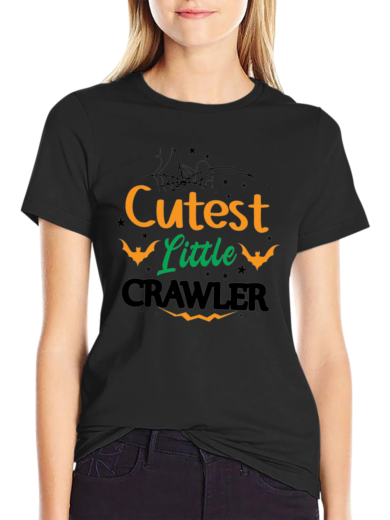 Cutest Little Crawler Halloween T-Shirt
