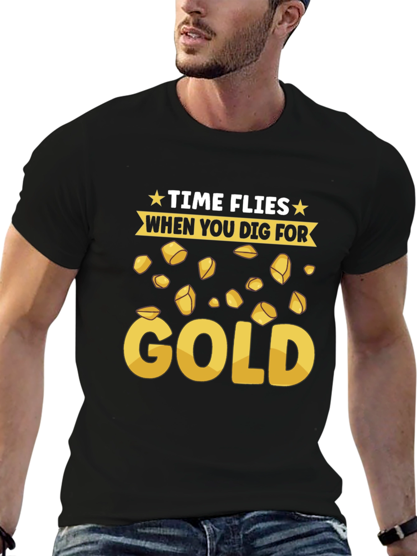 Time Flies When You Dig For Gold T-Shirt