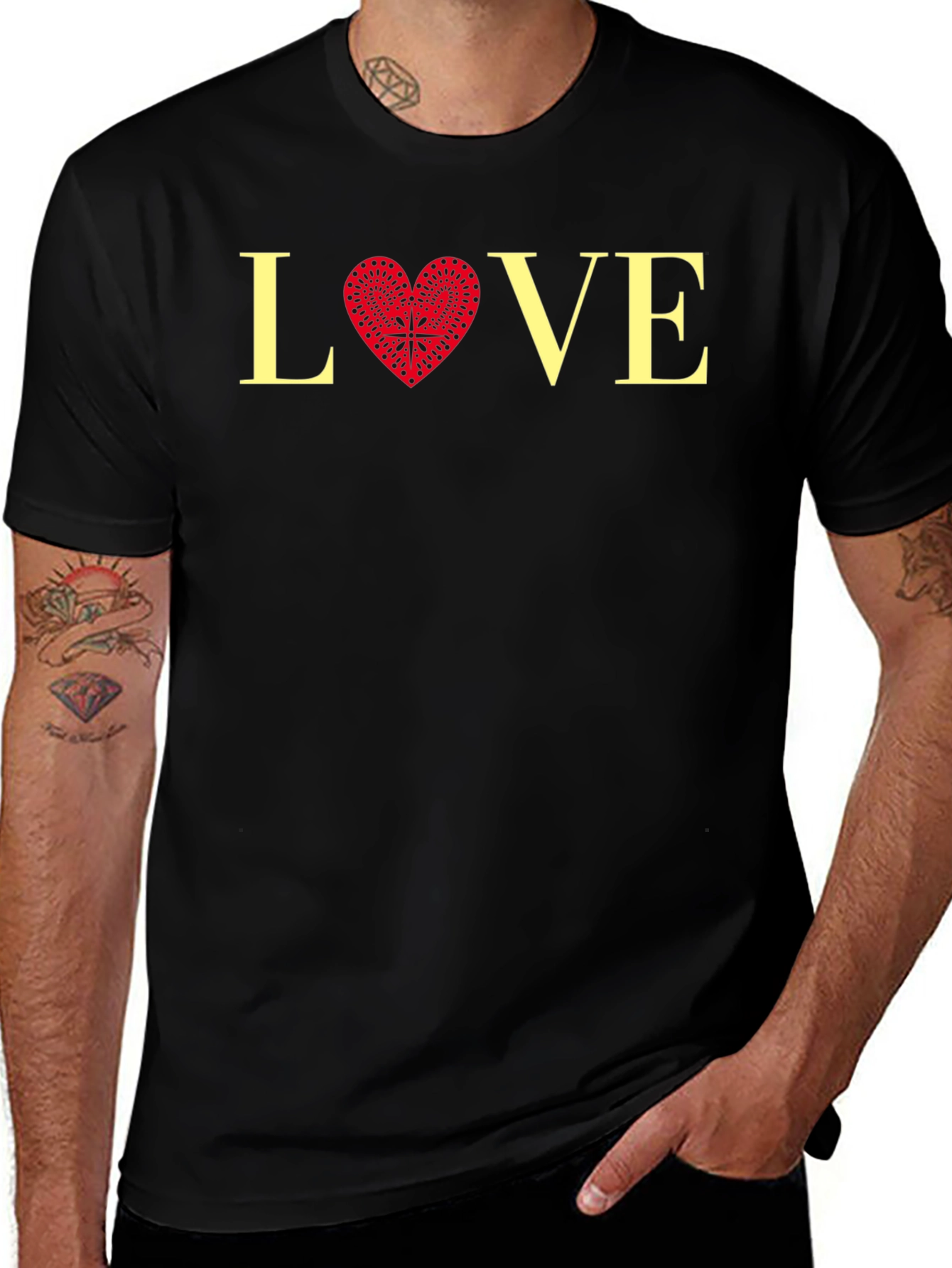 Love Heart Graphic Tee