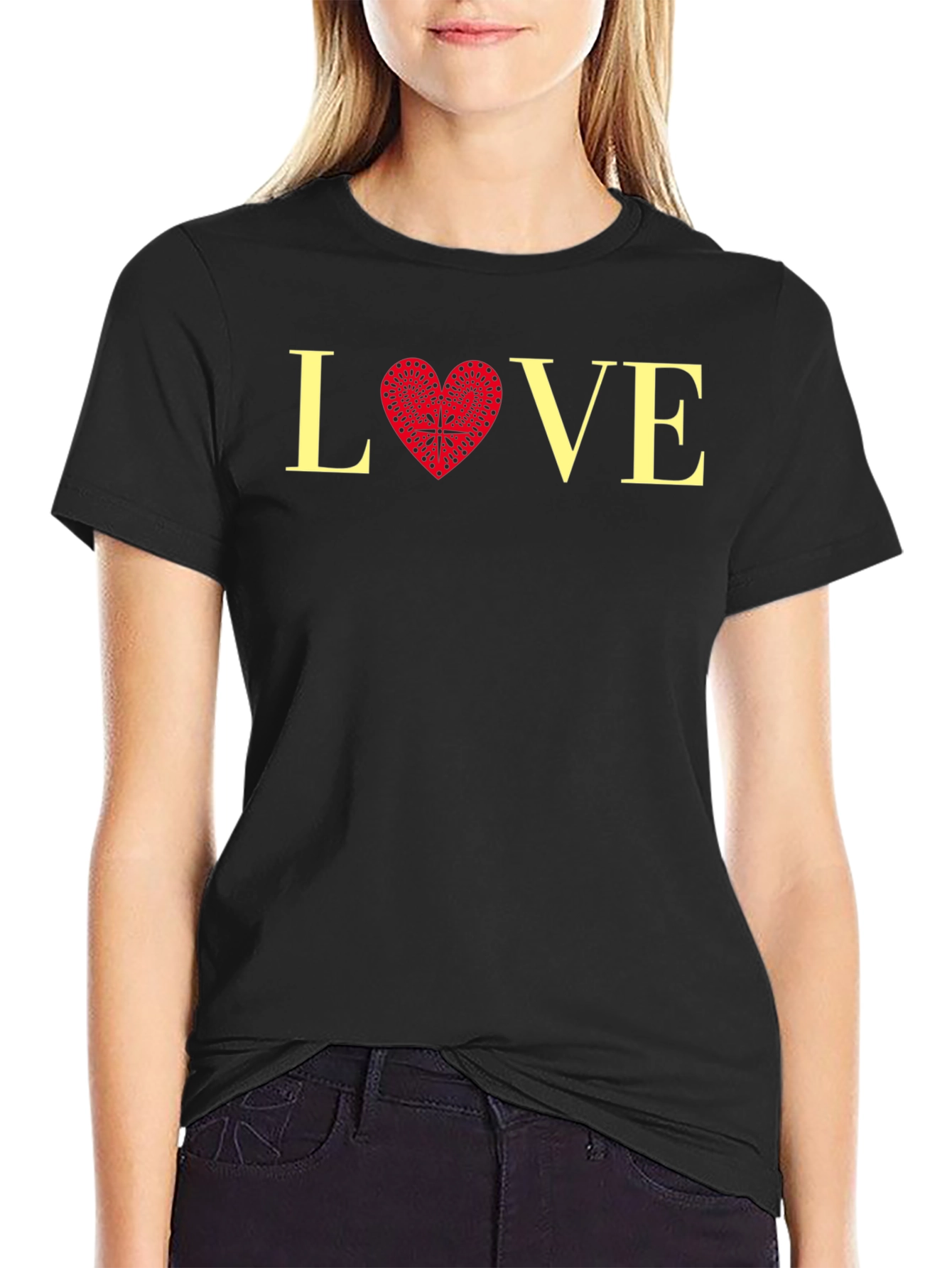 Love Heart Graphic Tee
