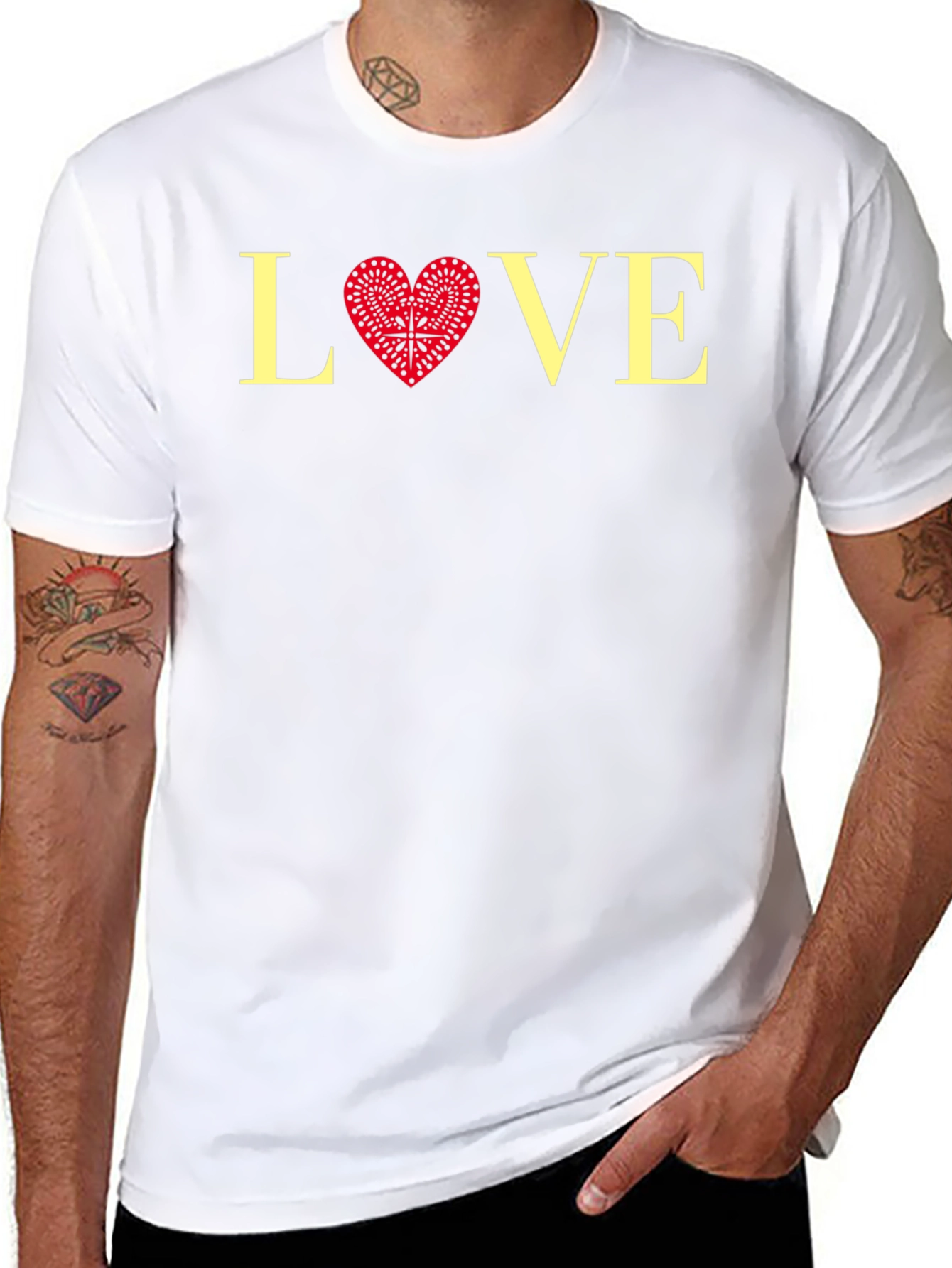 Love Heart Graphic Tee