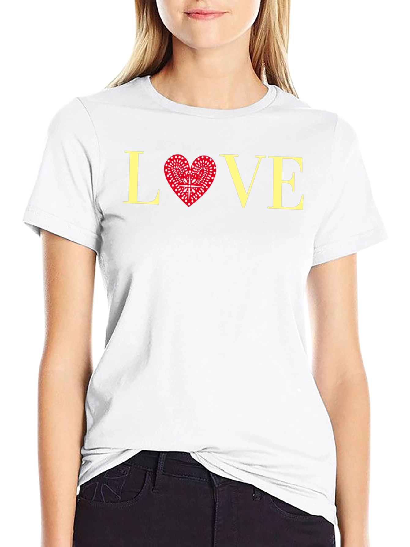Love Heart Graphic Tee