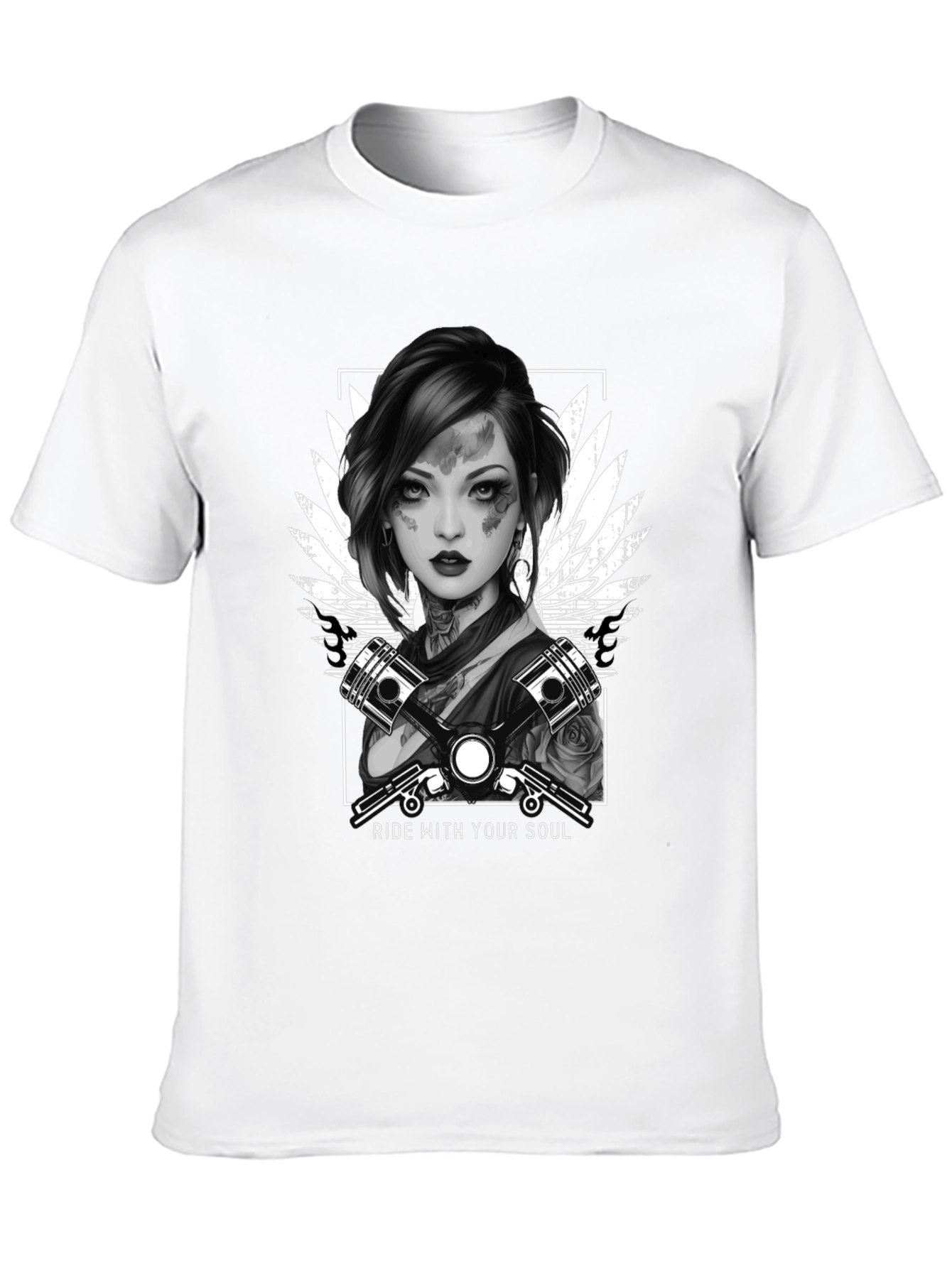 Ride With Your Soul Biker T-Shirt