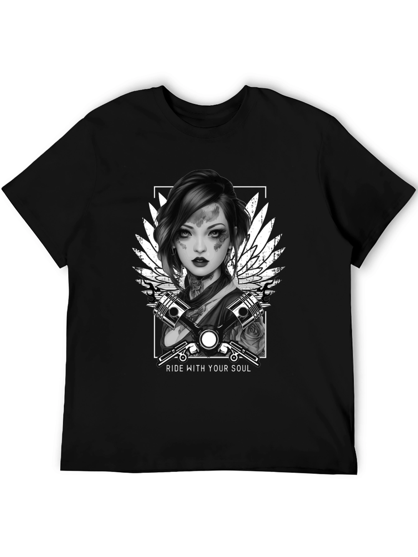 Ride With Your Soul Biker T-Shirt