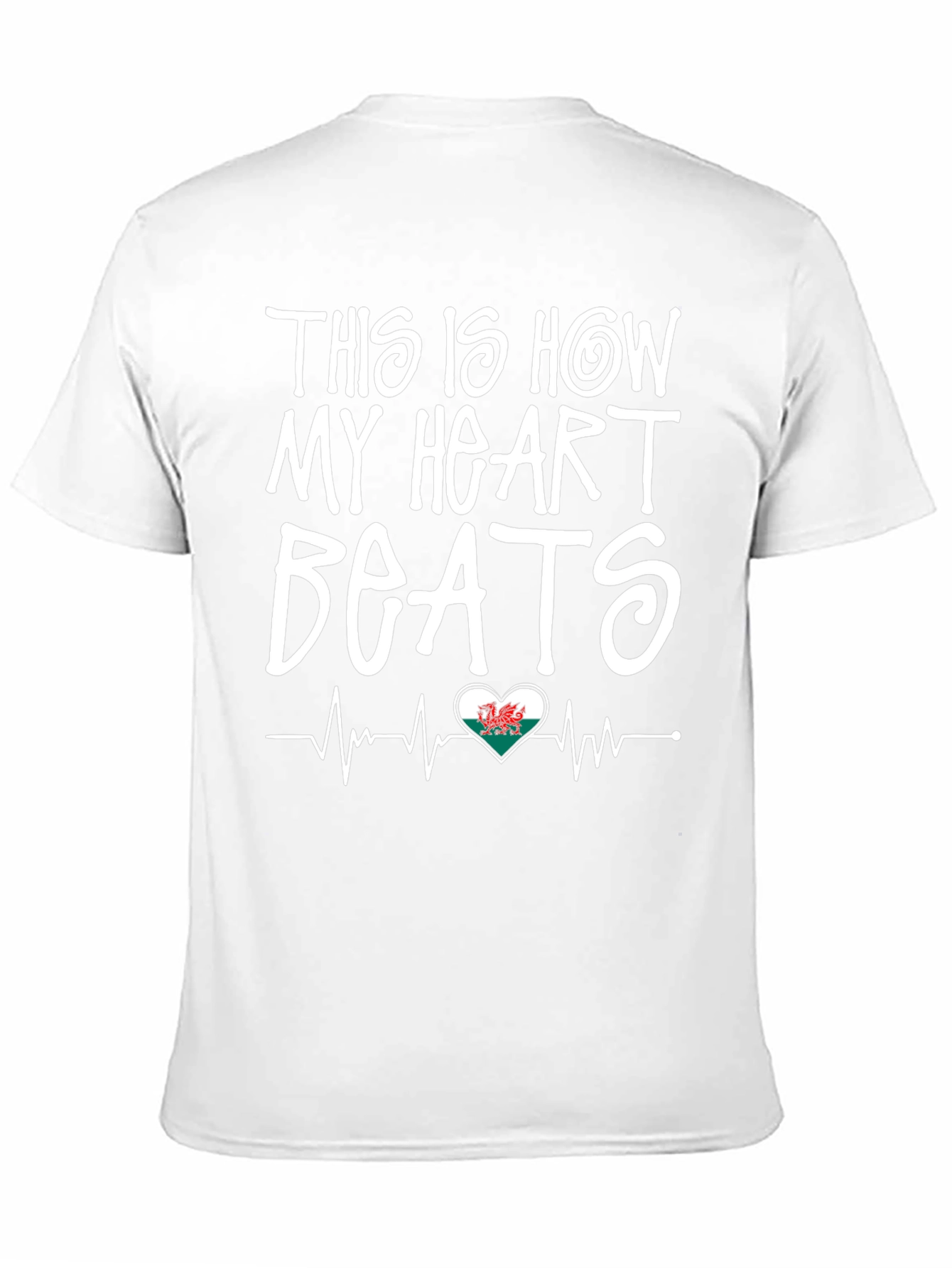 This is How My Heart Beats Wales T-Shirt