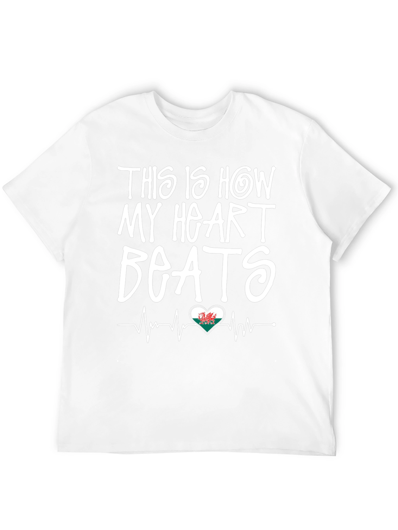 This is How My Heart Beats Wales T-Shirt