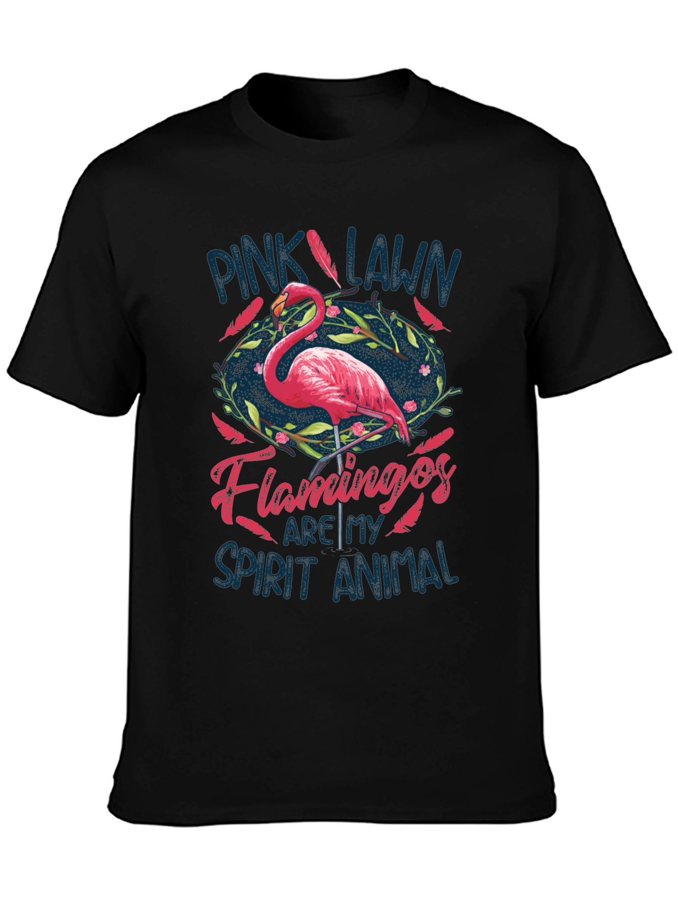 Pink Lawn Flamingos T-Shirt