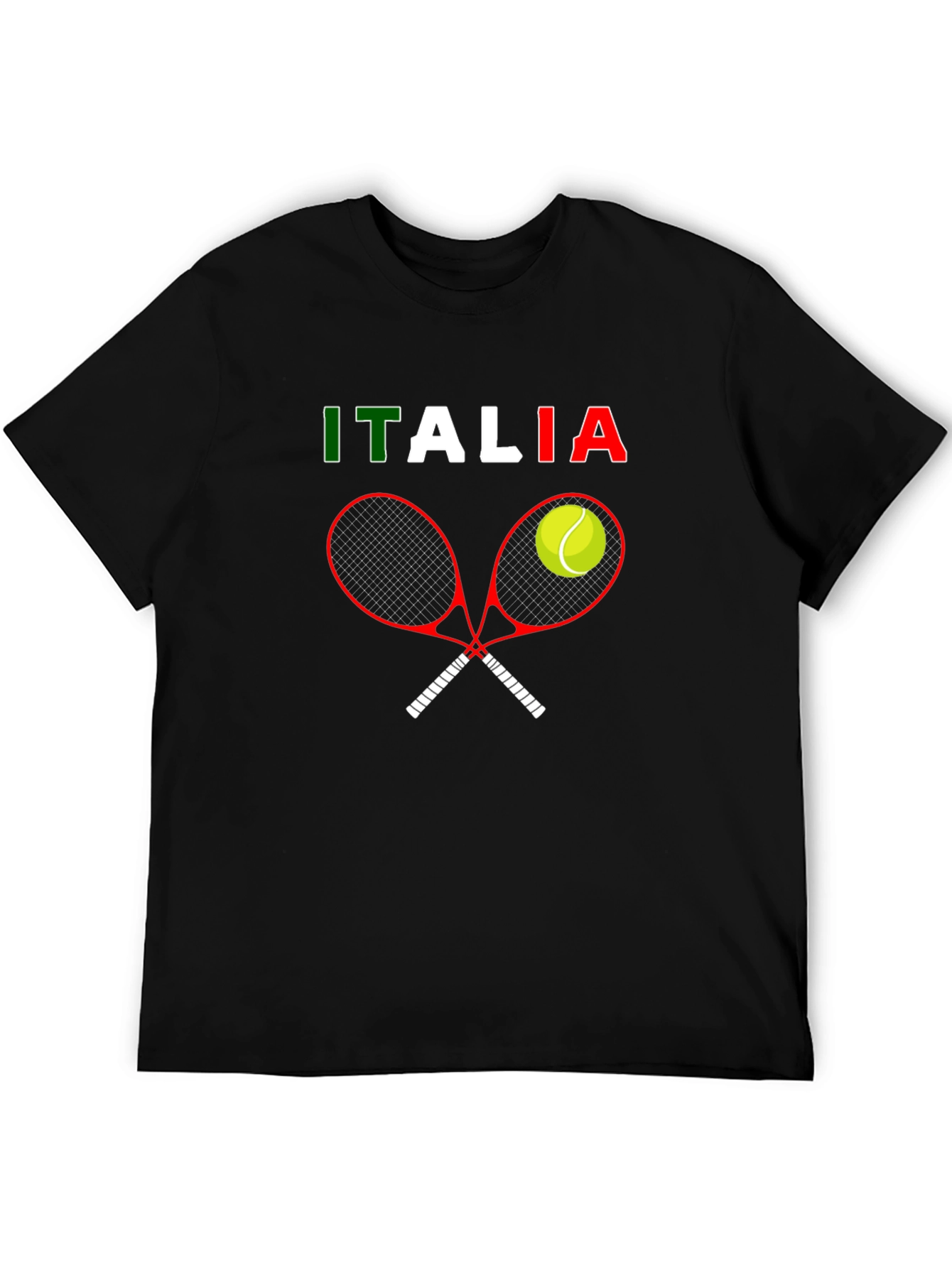 Italia Tennis T-Shirt - Fun Graphic Tee