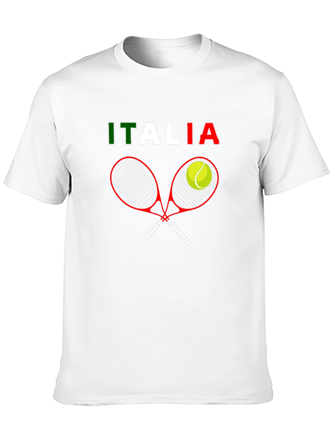 Italia Tennis T-Shirt - Fun Graphic Tee