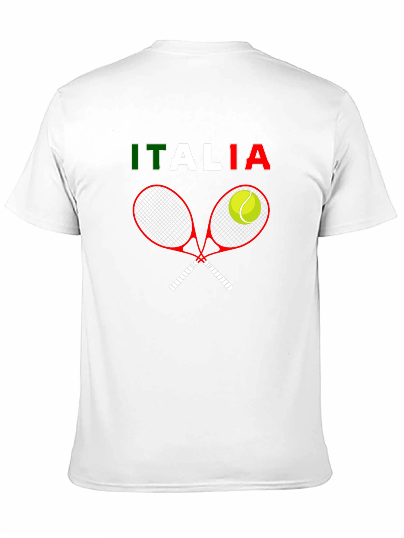 Italia Tennis T-Shirt - Fun Graphic Tee