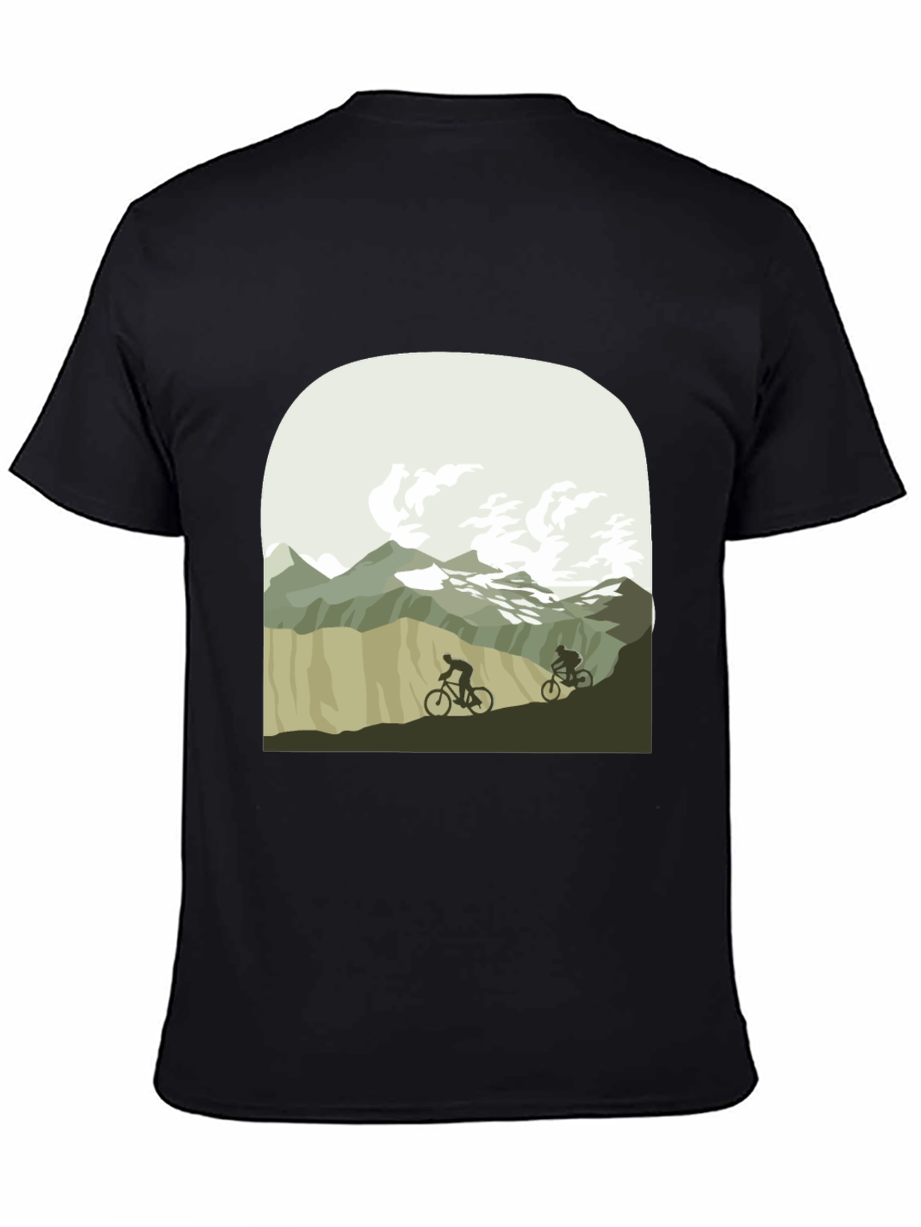 Mountain Biking T-Shirt - Nature Adventure Tee