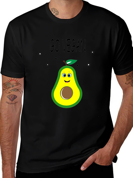 Go Vegan Avocado T-Shirt