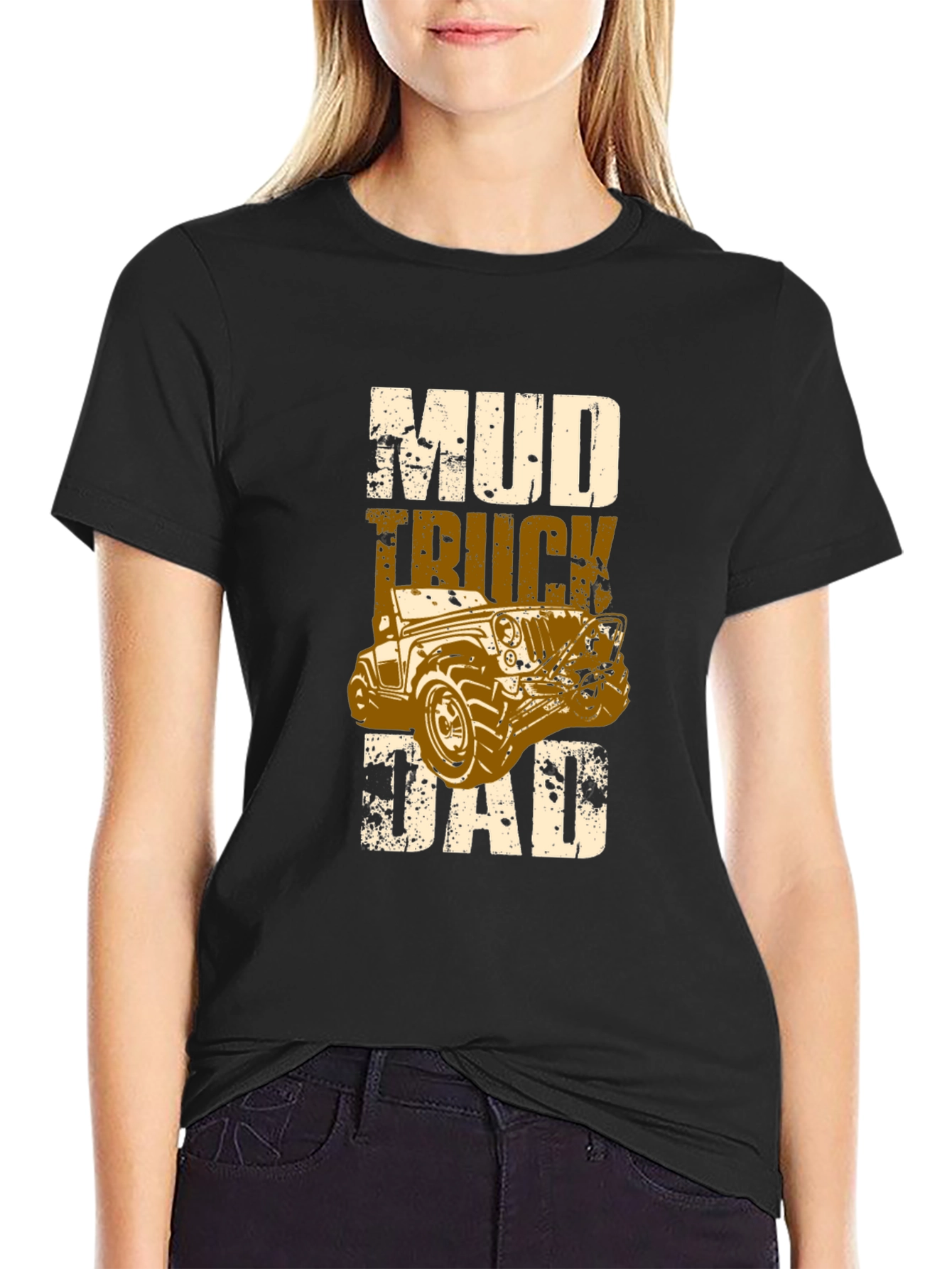 Mud Truck Dad T-Shirt - Off-Road Adventure Apparel