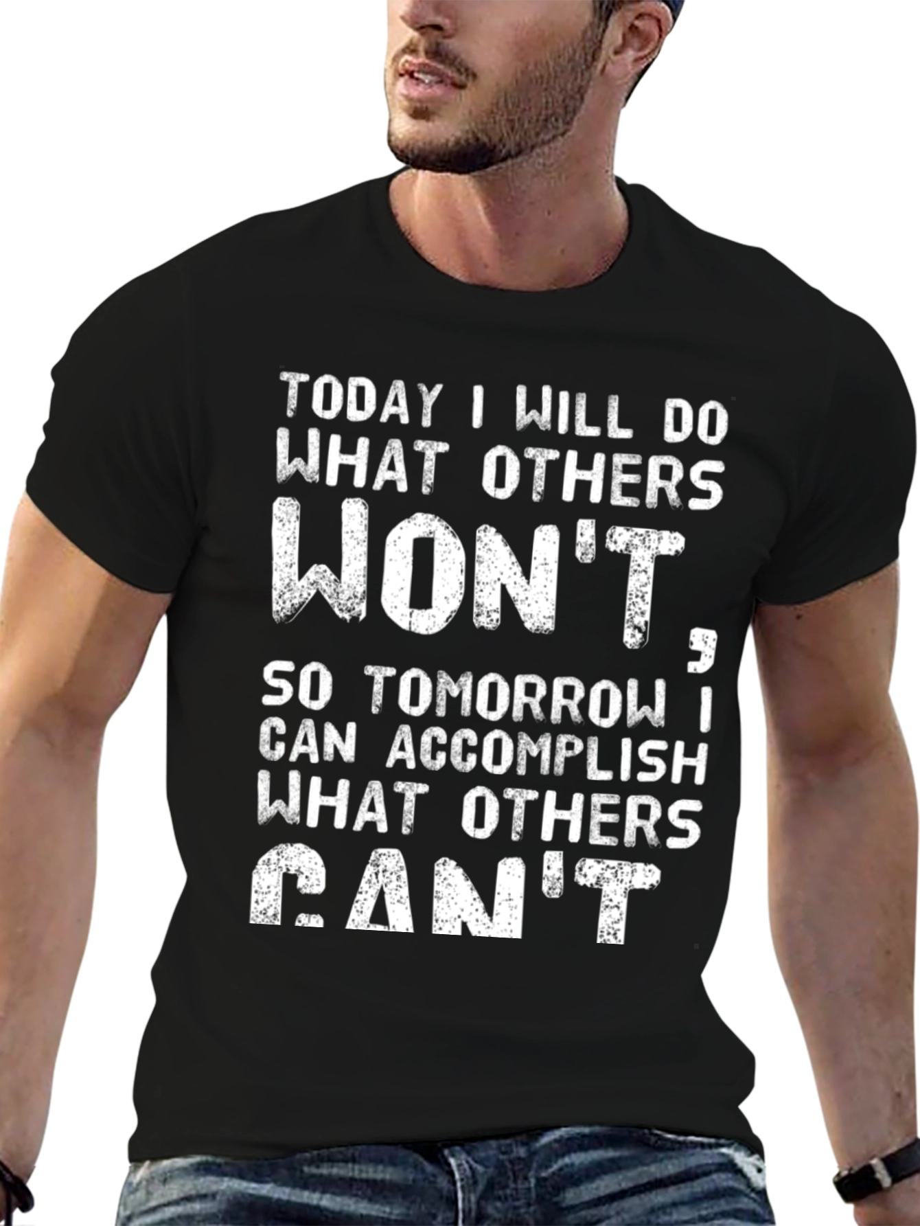 Motivational T-Shirt - Today I Will Do