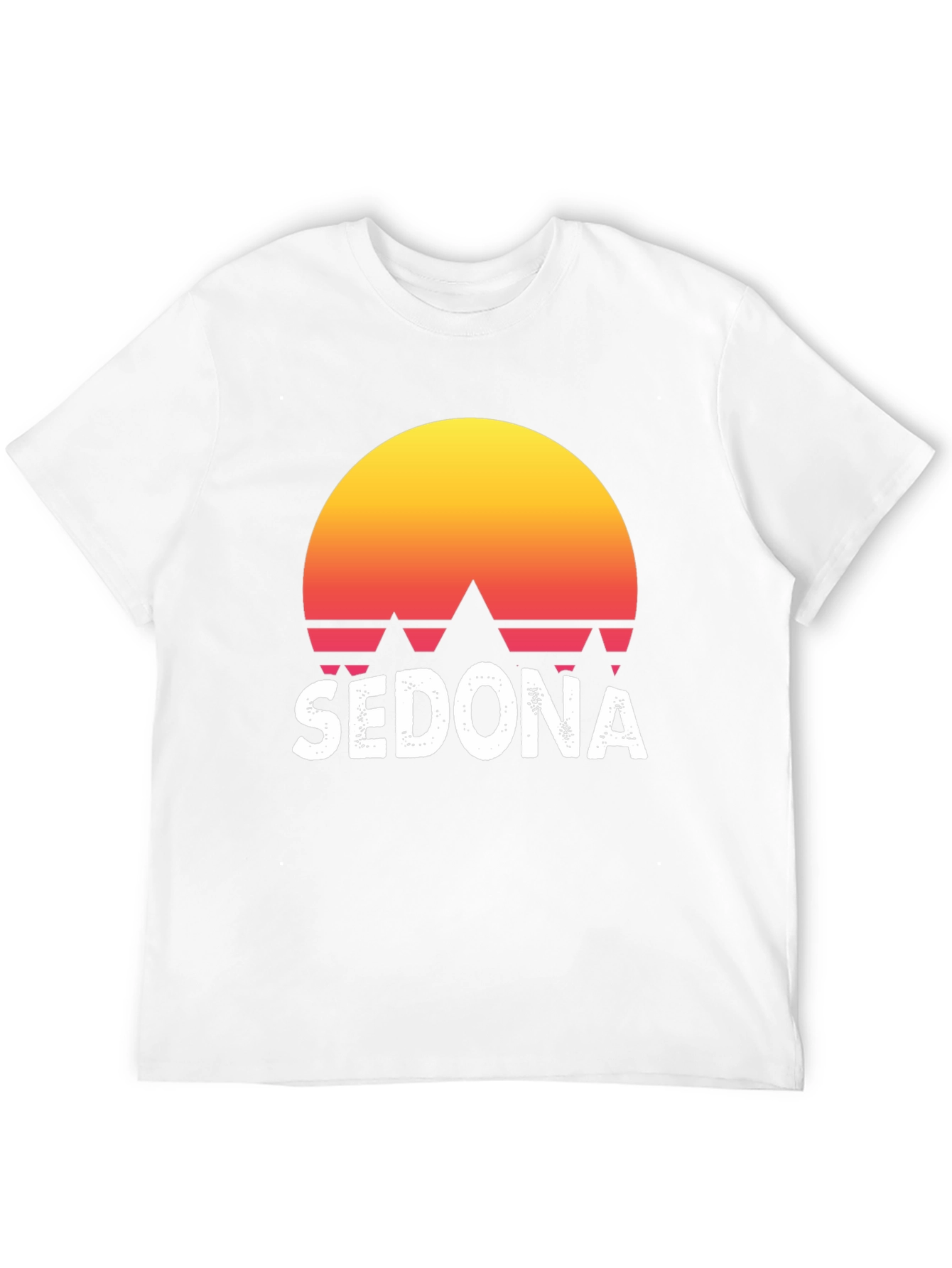Sedona Sunset Graphic Tee - Retro Style