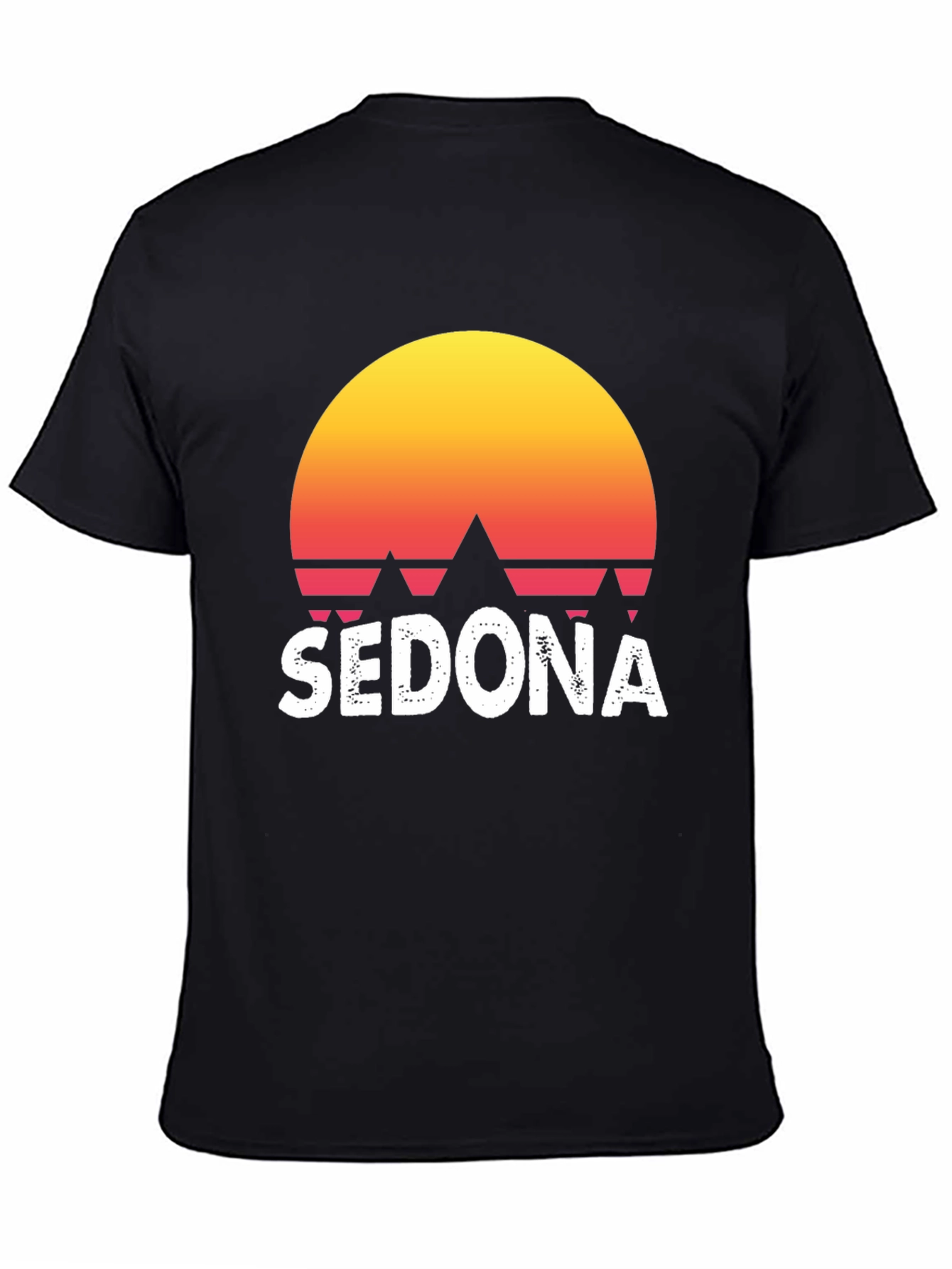 Sedona Sunset Graphic Tee - Retro Style