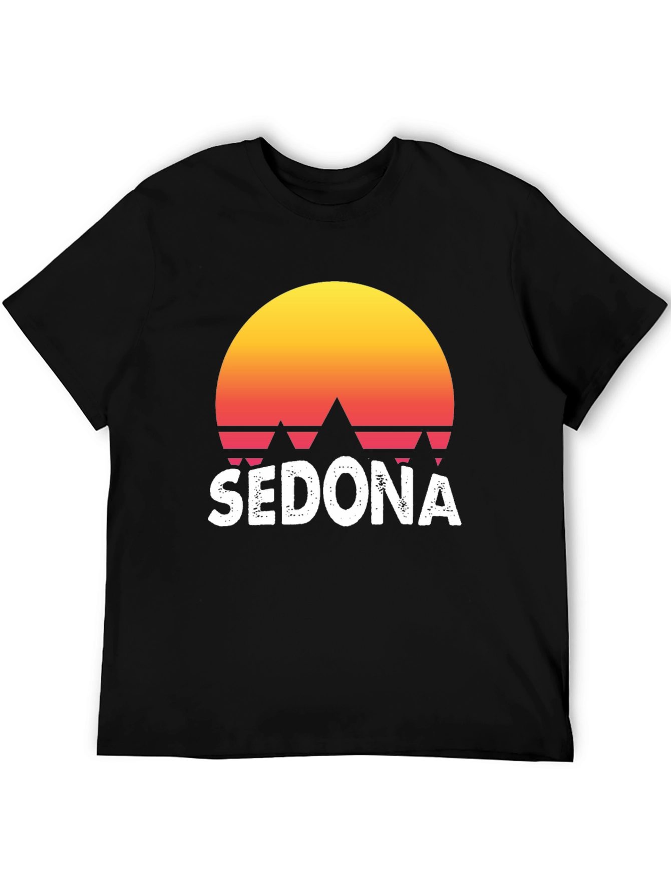 Sedona Sunset Graphic Tee - Retro Style