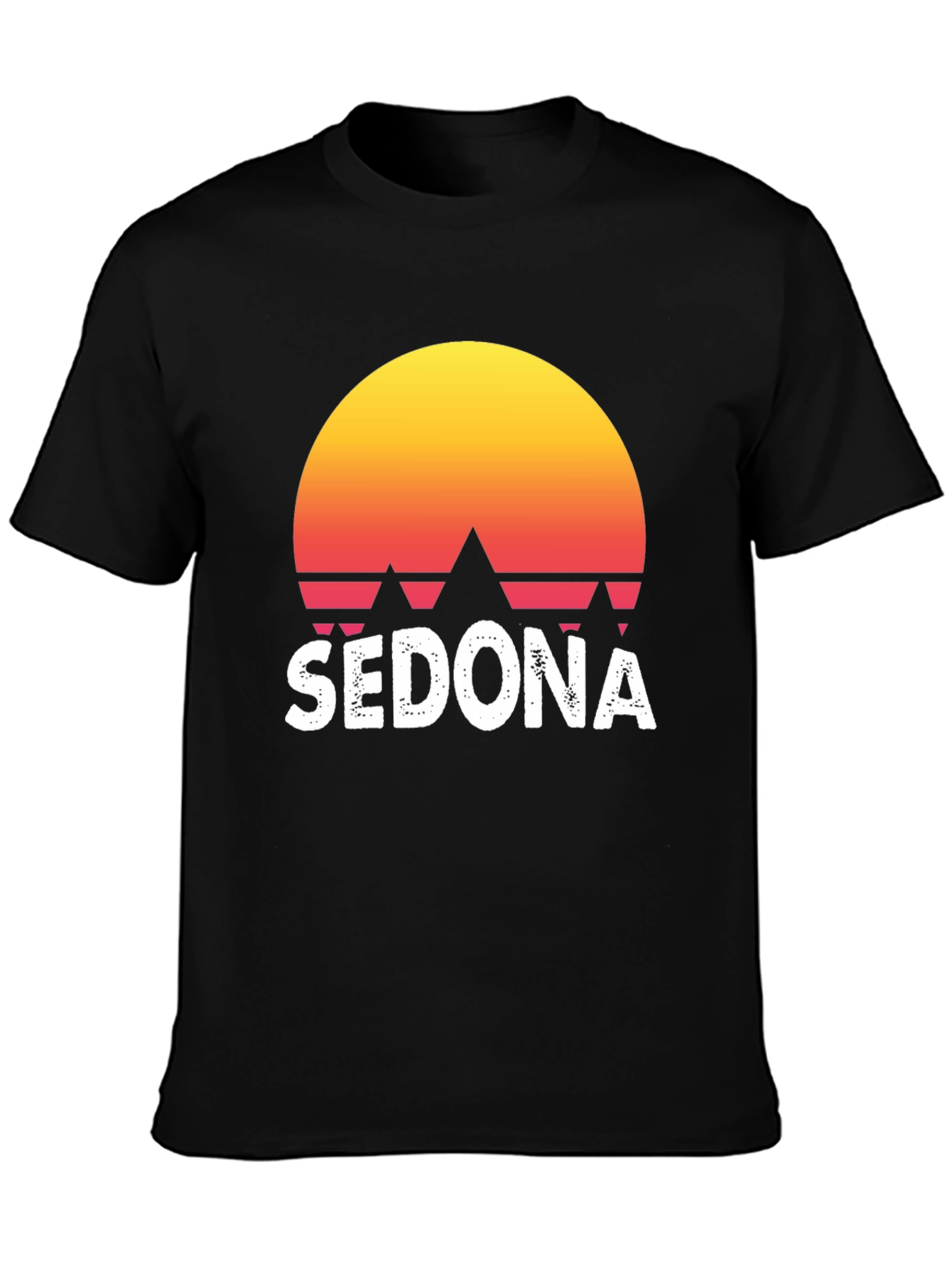 Sedona Sunset Graphic Tee - Retro Style