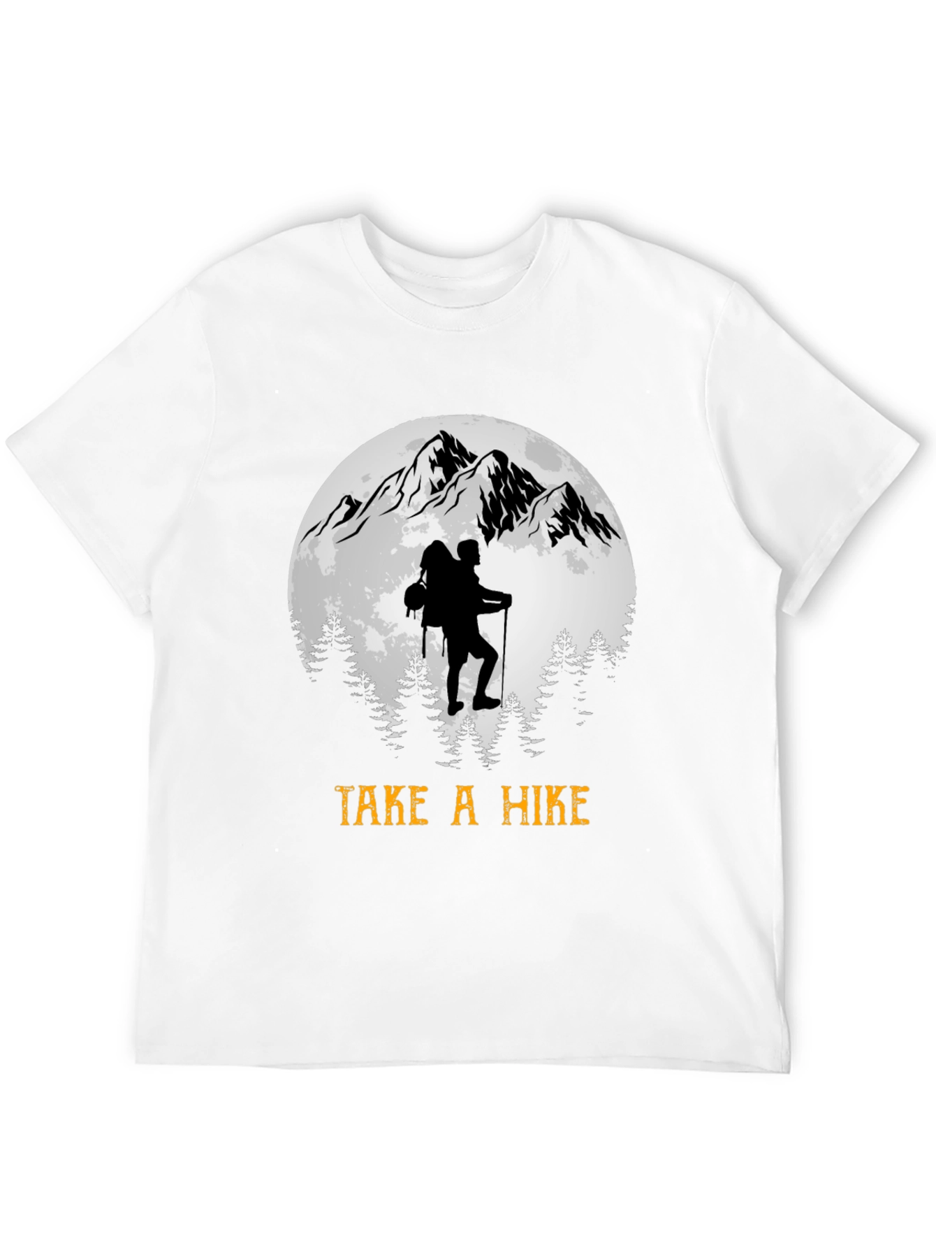 Take a Hike Mountain Scene T-Shirt