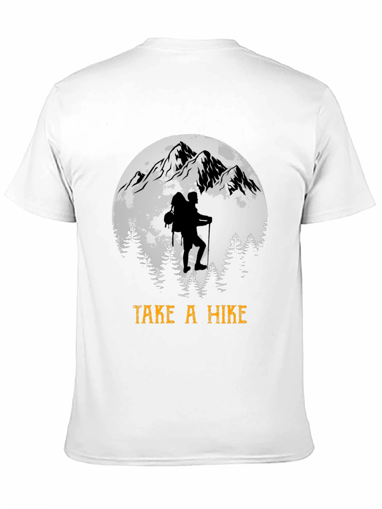Take a Hike Mountain Scene T-Shirt