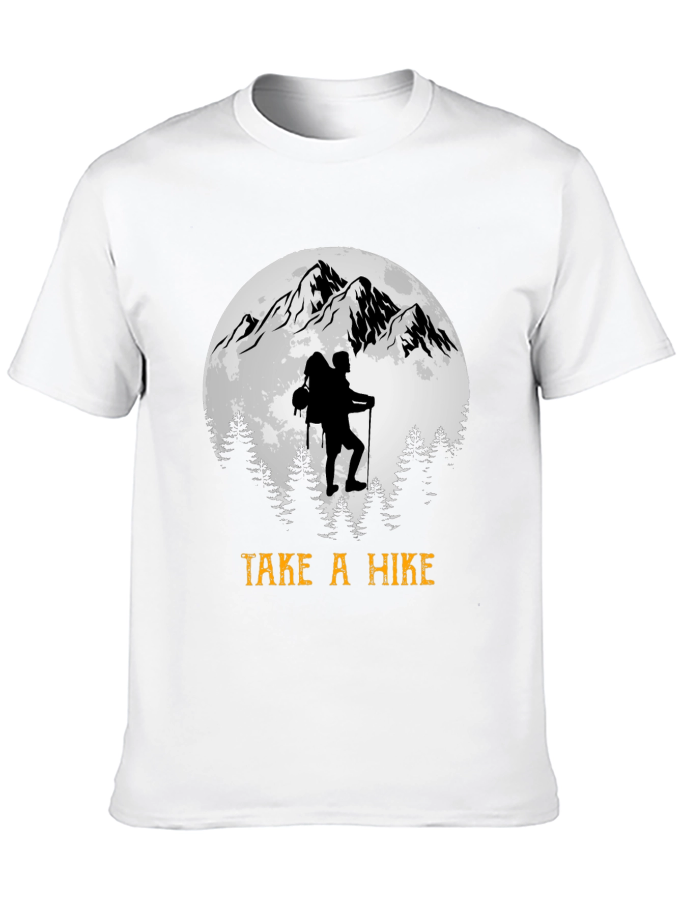 Take a Hike Mountain Scene T-Shirt
