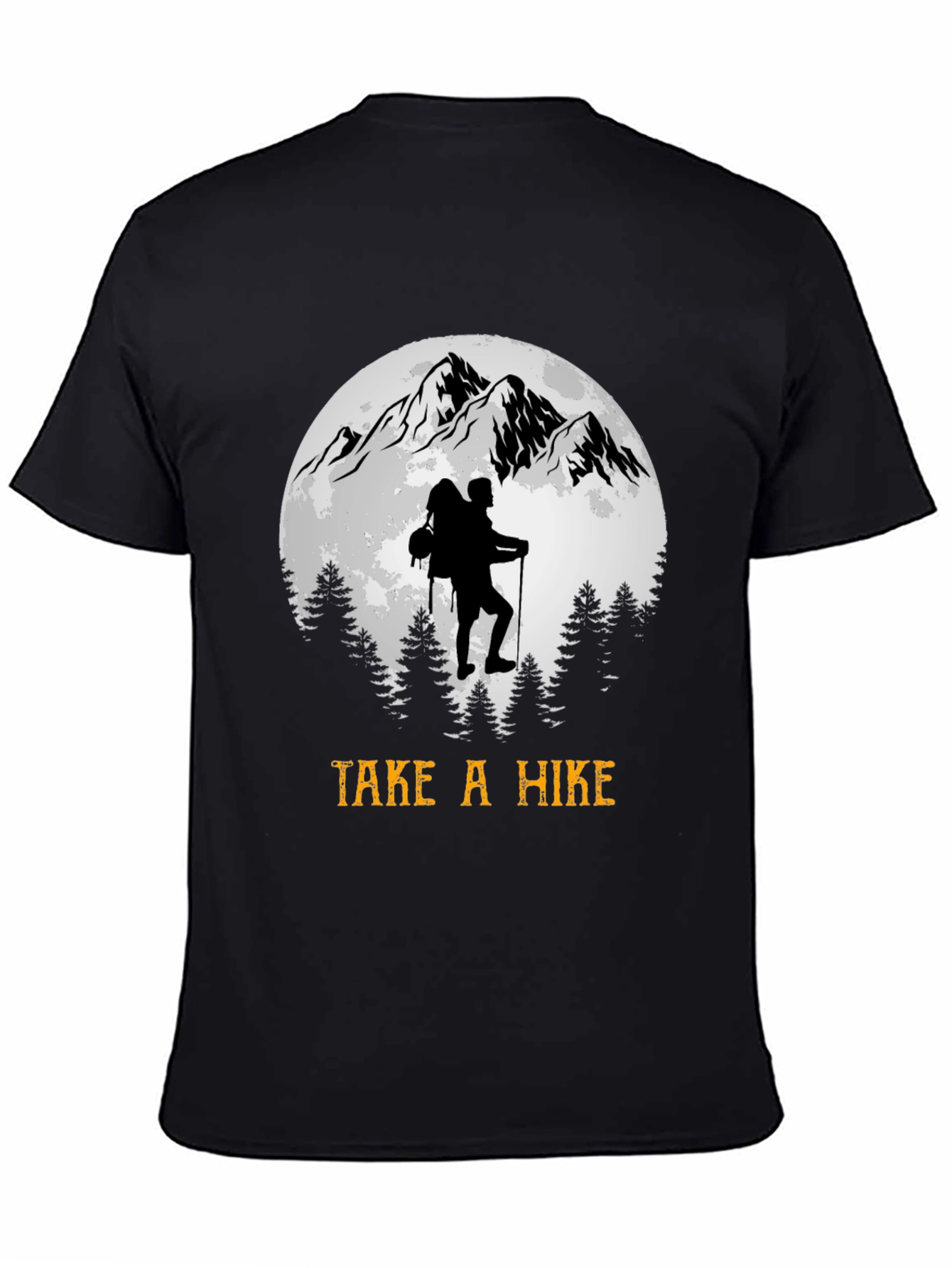 Take a Hike Mountain Scene T-Shirt