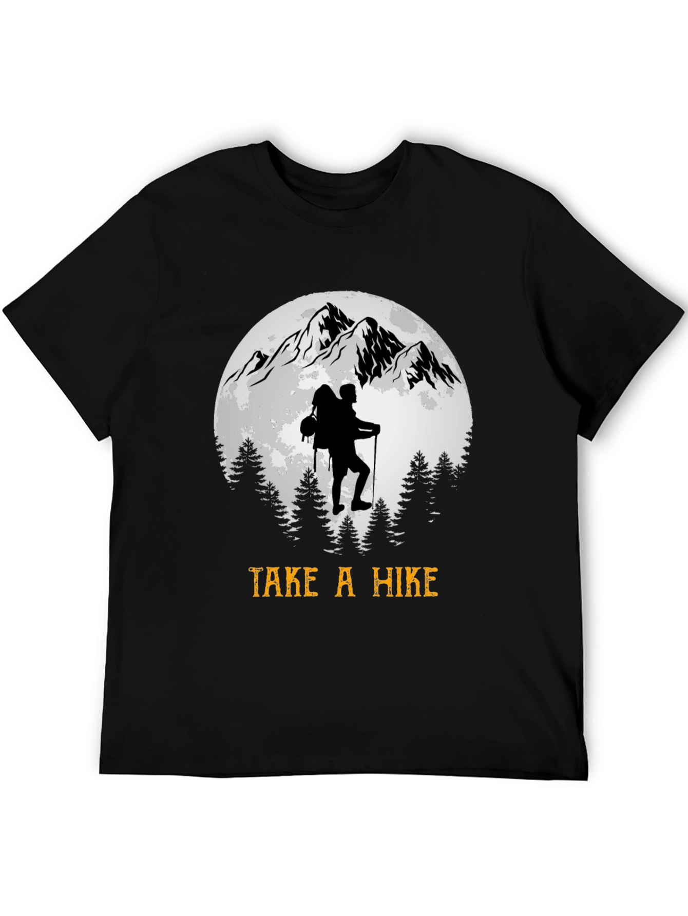Take a Hike Mountain Scene T-Shirt