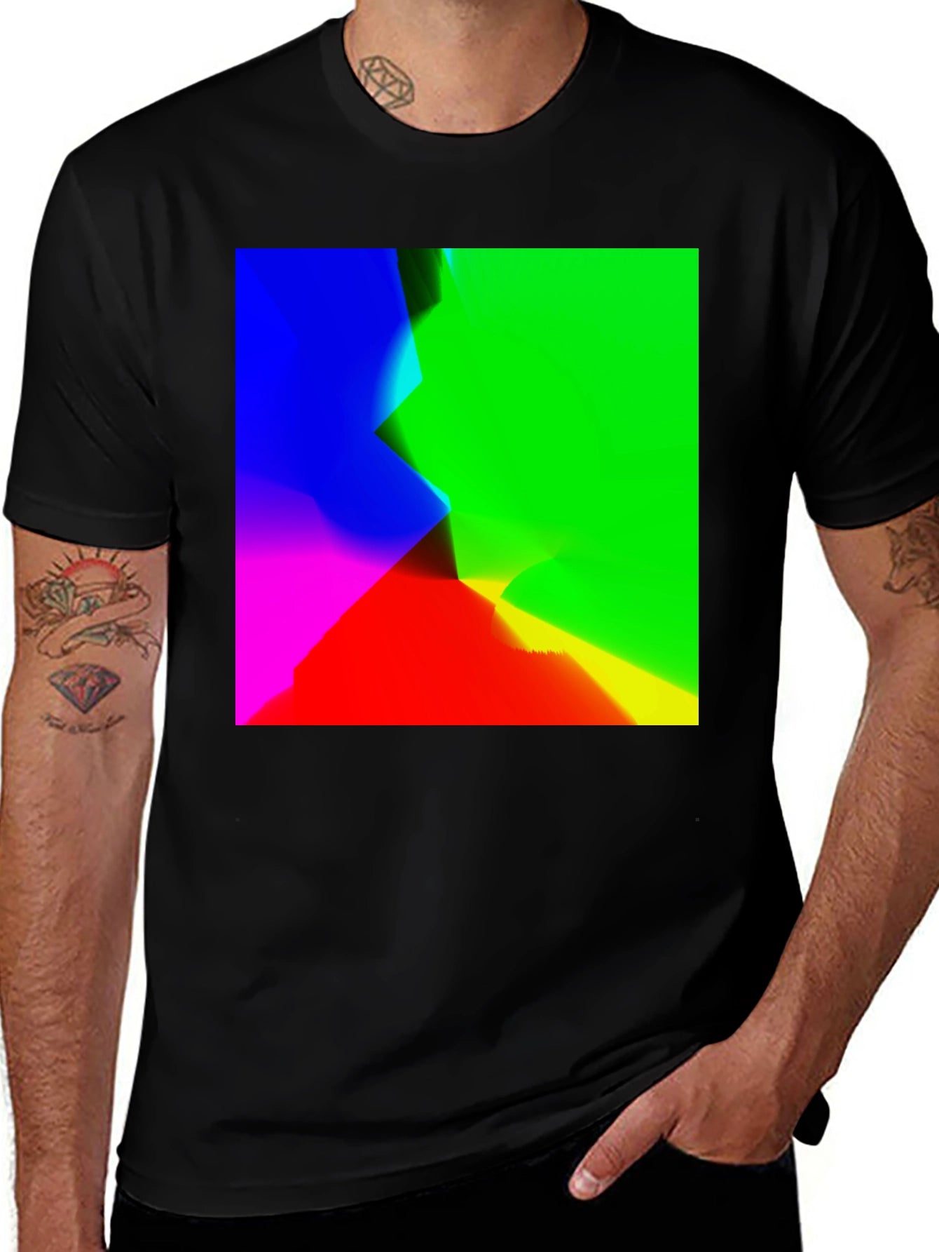 Abstract Art Graphic T-Shirt