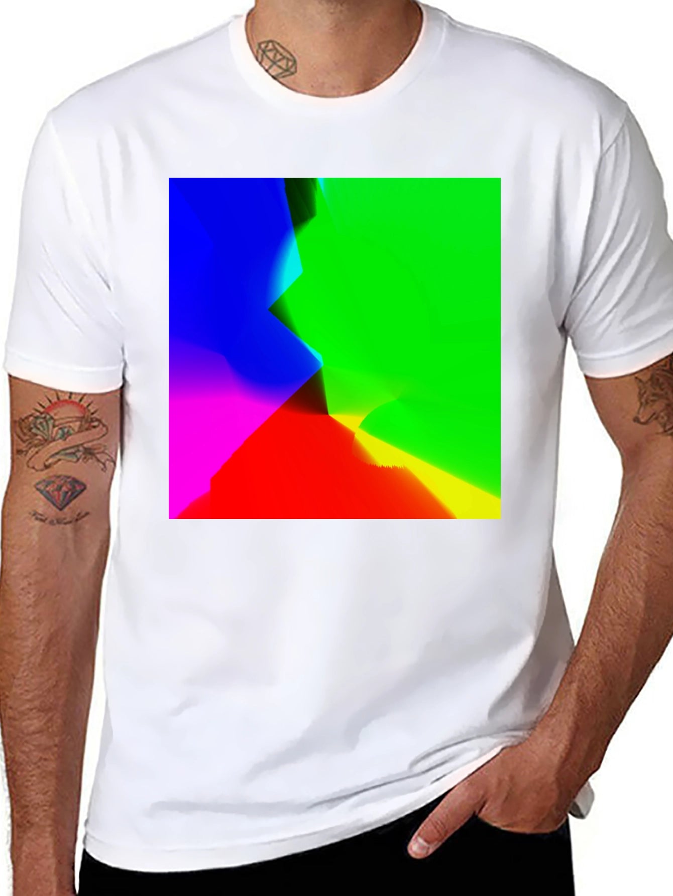 Abstract Art Graphic T-Shirt