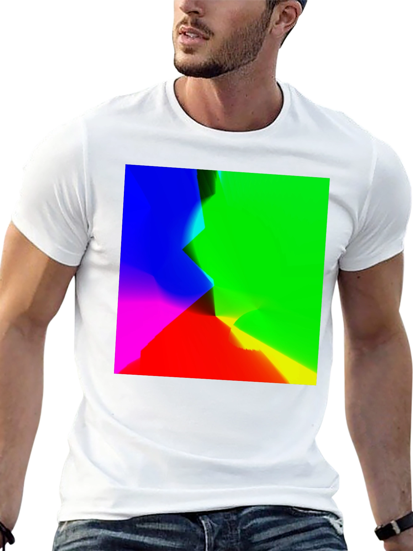 Abstract Art Graphic T-Shirt