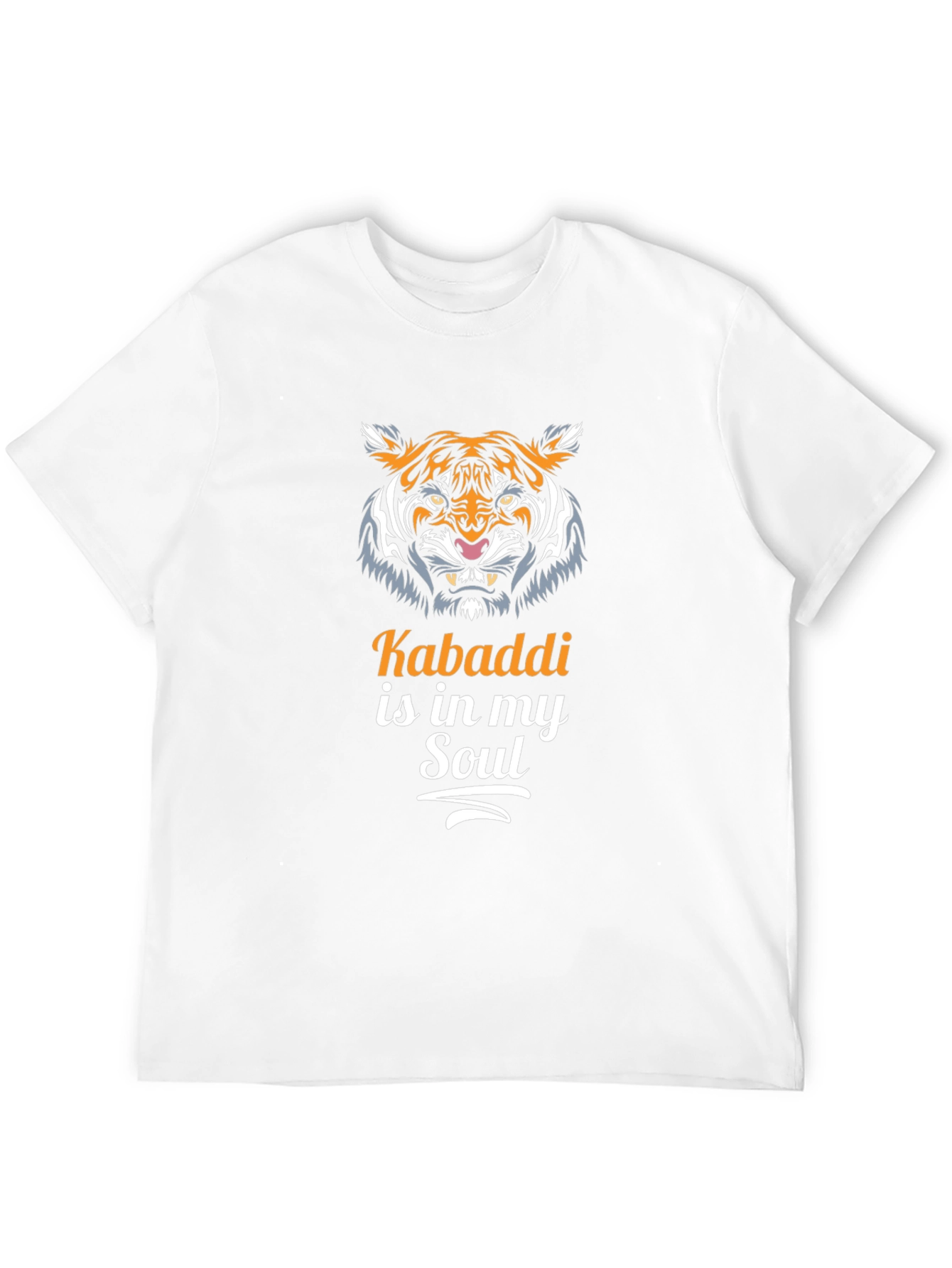 Kabaddi Soul Tiger Graphic Tee - Black