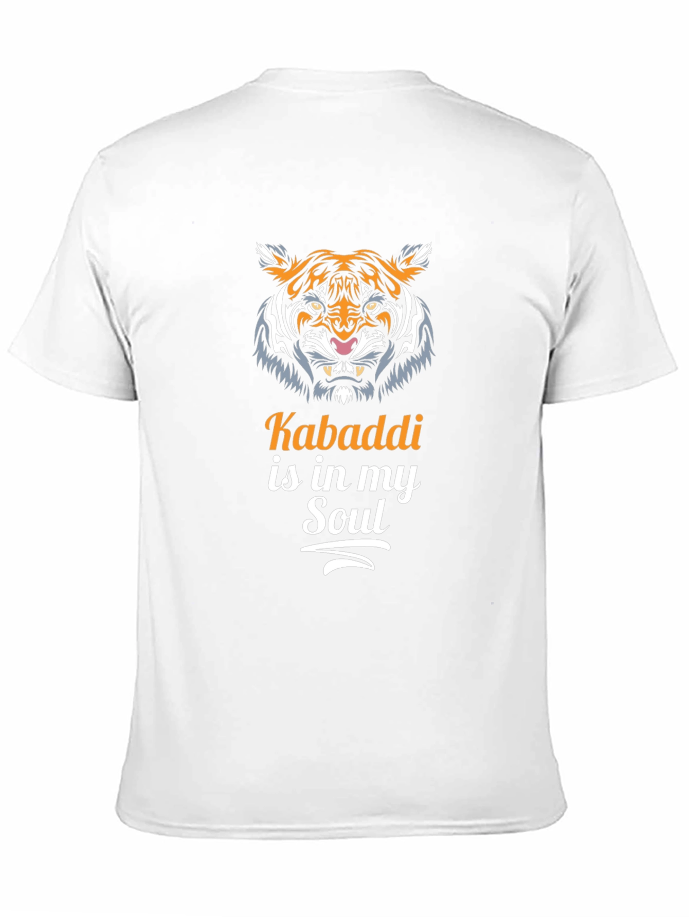 Kabaddi Soul Tiger Graphic Tee - Black