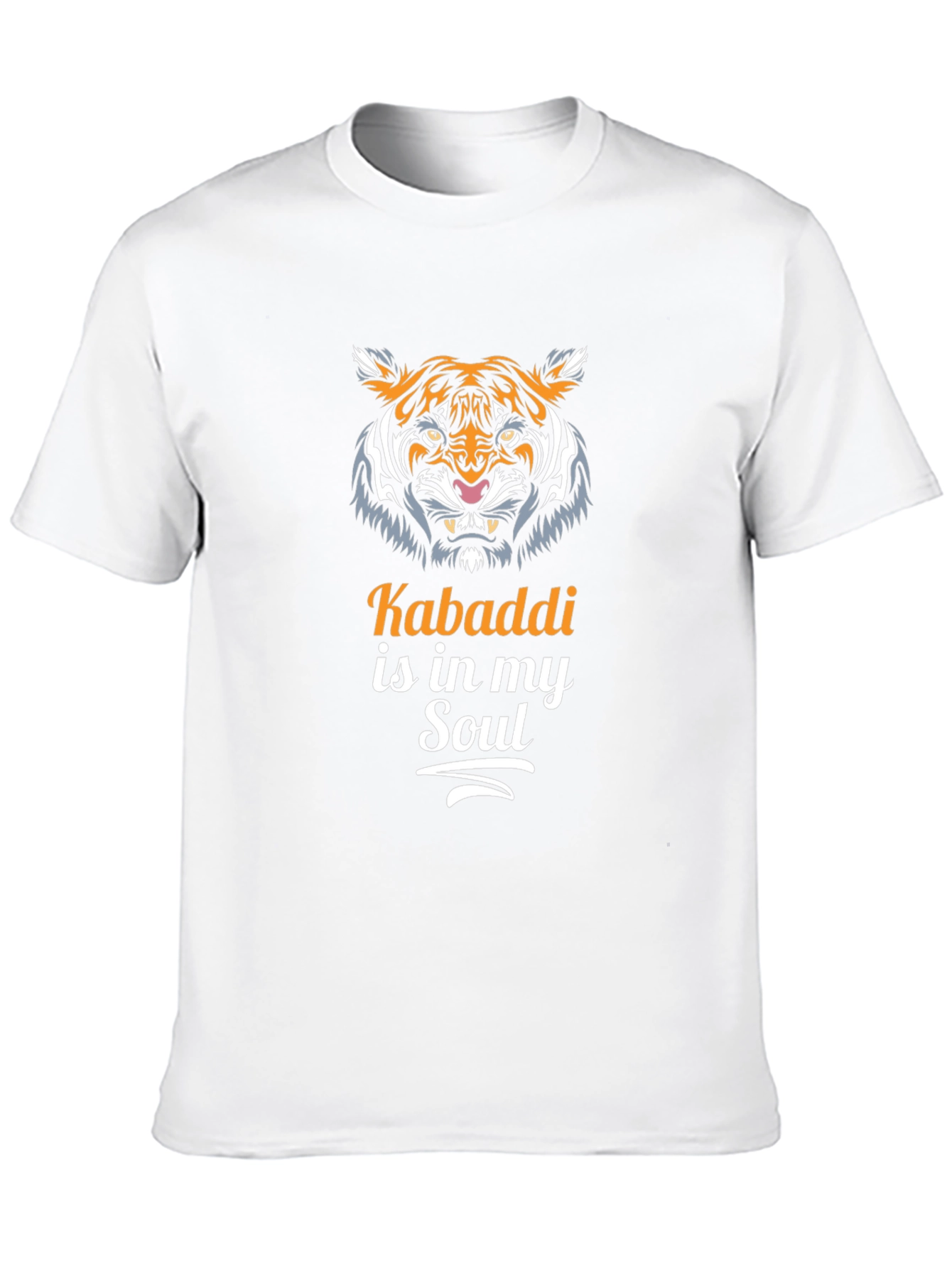 Kabaddi Soul Tiger Graphic Tee - Black