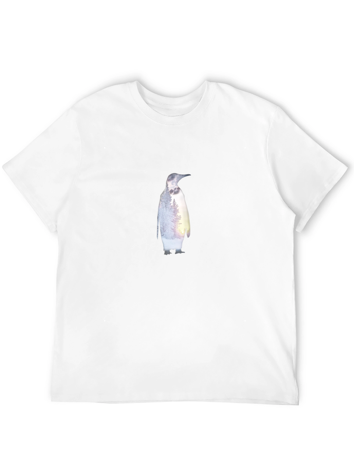 Penguin Nature T-Shirt - Stylish Black Tee