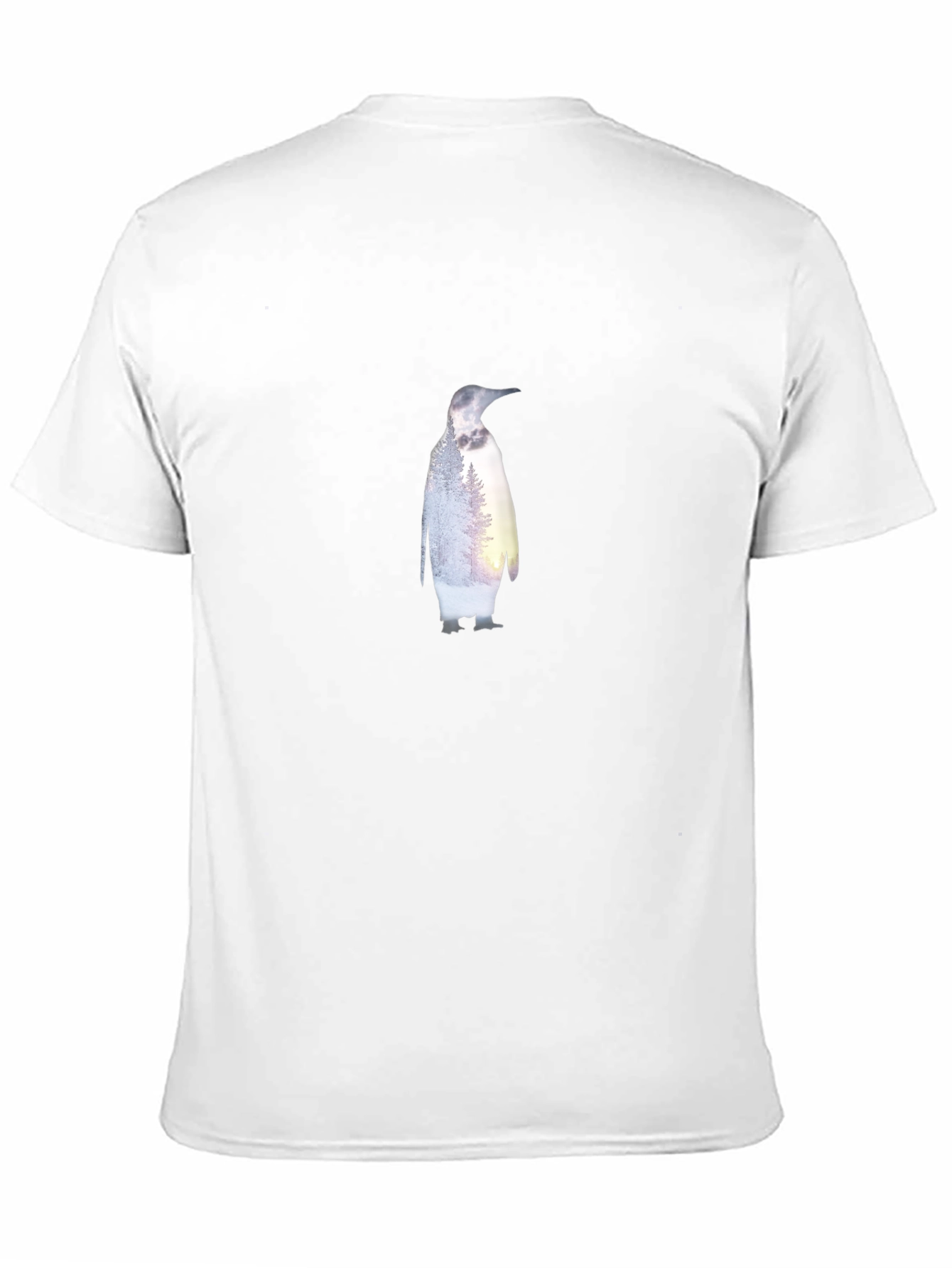 Penguin Nature T-Shirt - Stylish Black Tee