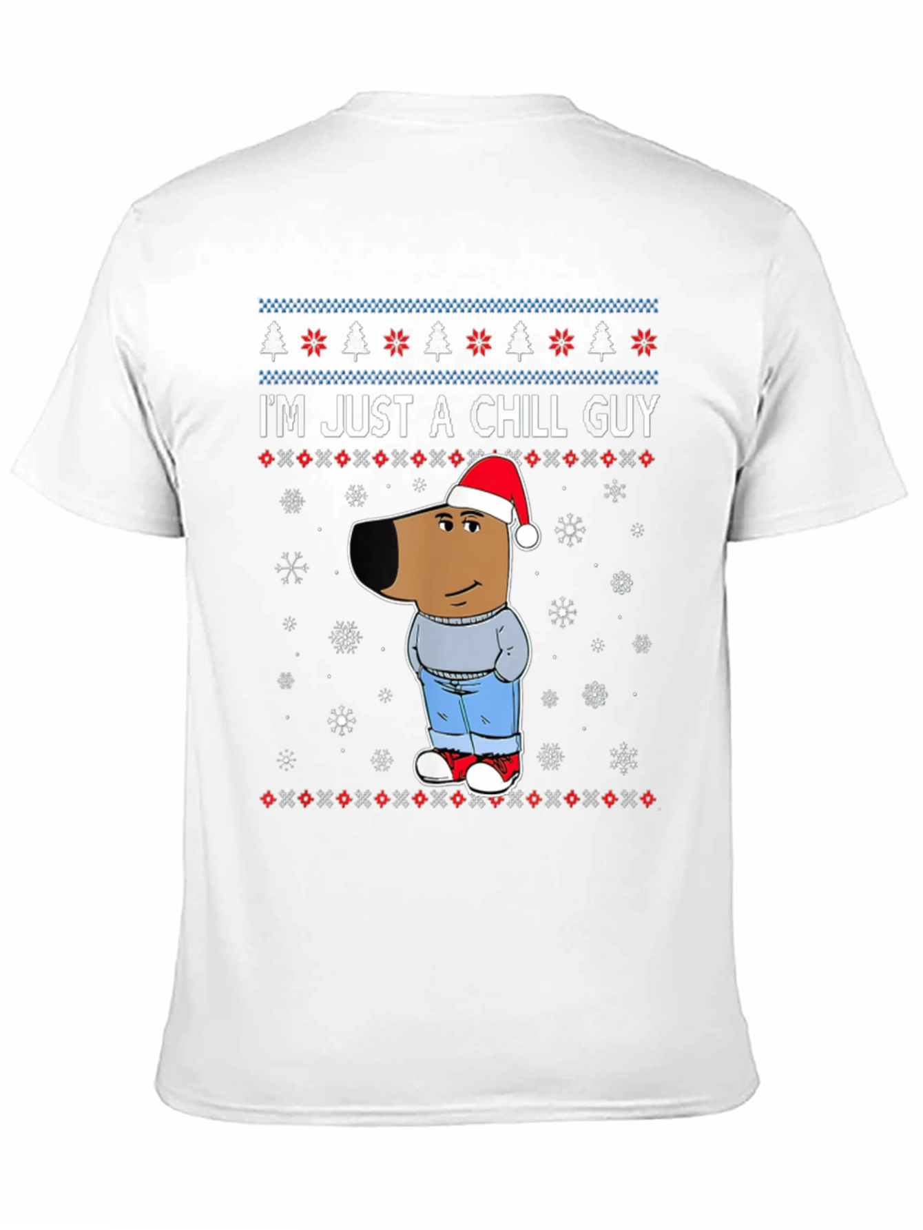 Chill Guy Christmas T-Shirt