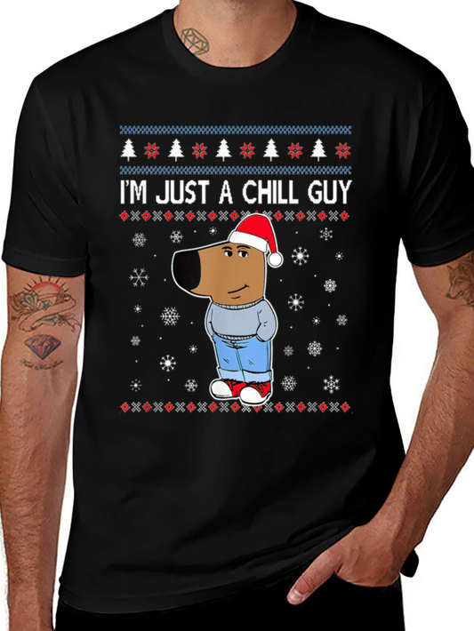 Chill Guy Christmas T-Shirt