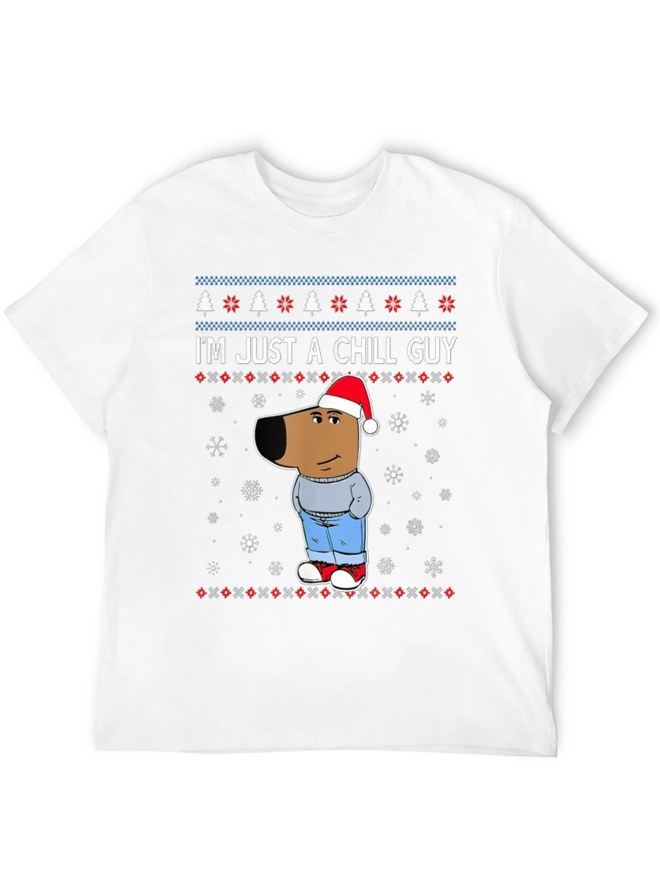 Chill Guy Christmas T-Shirt