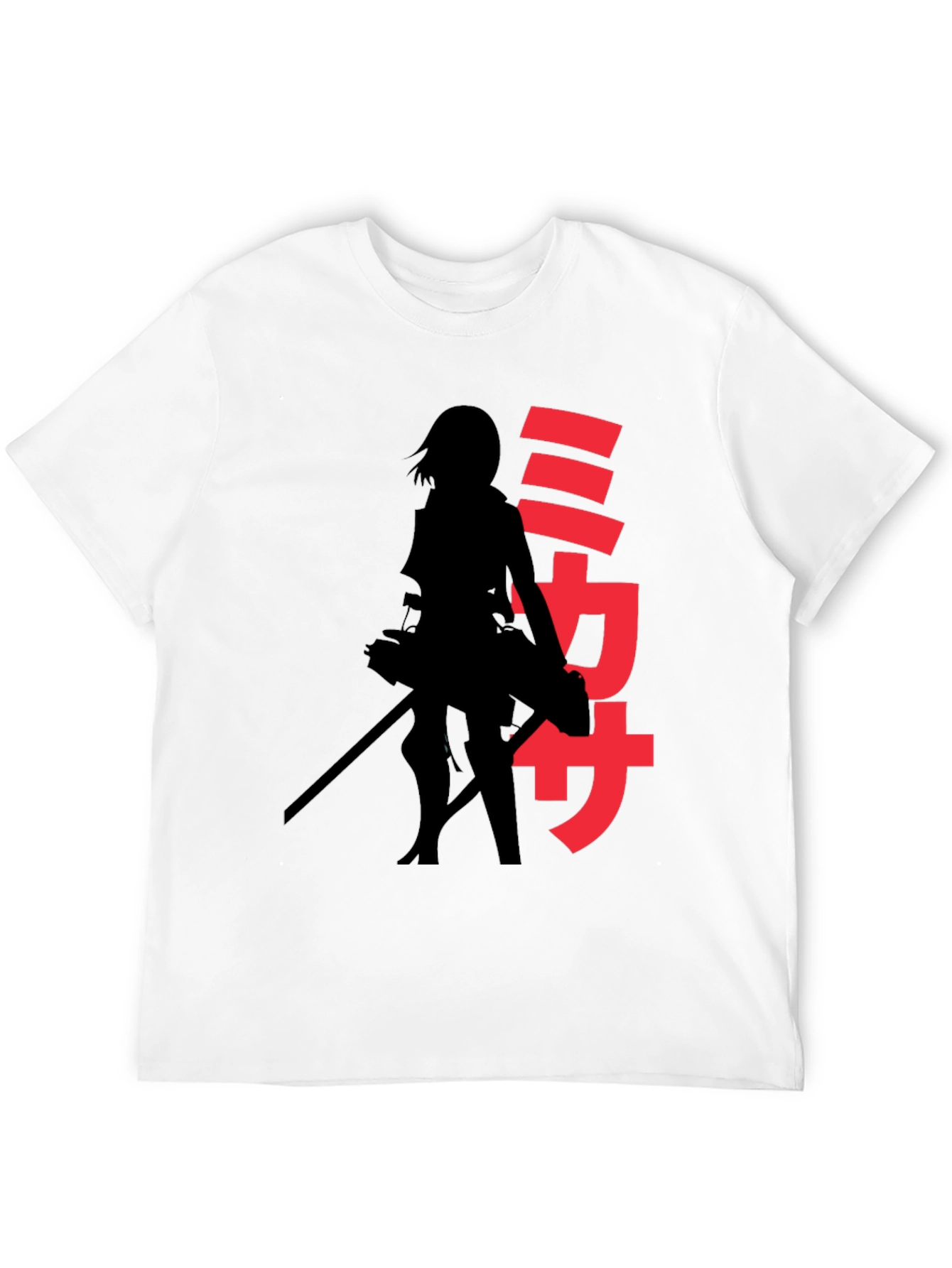 Anime Silhouette Graphic T-Shirt