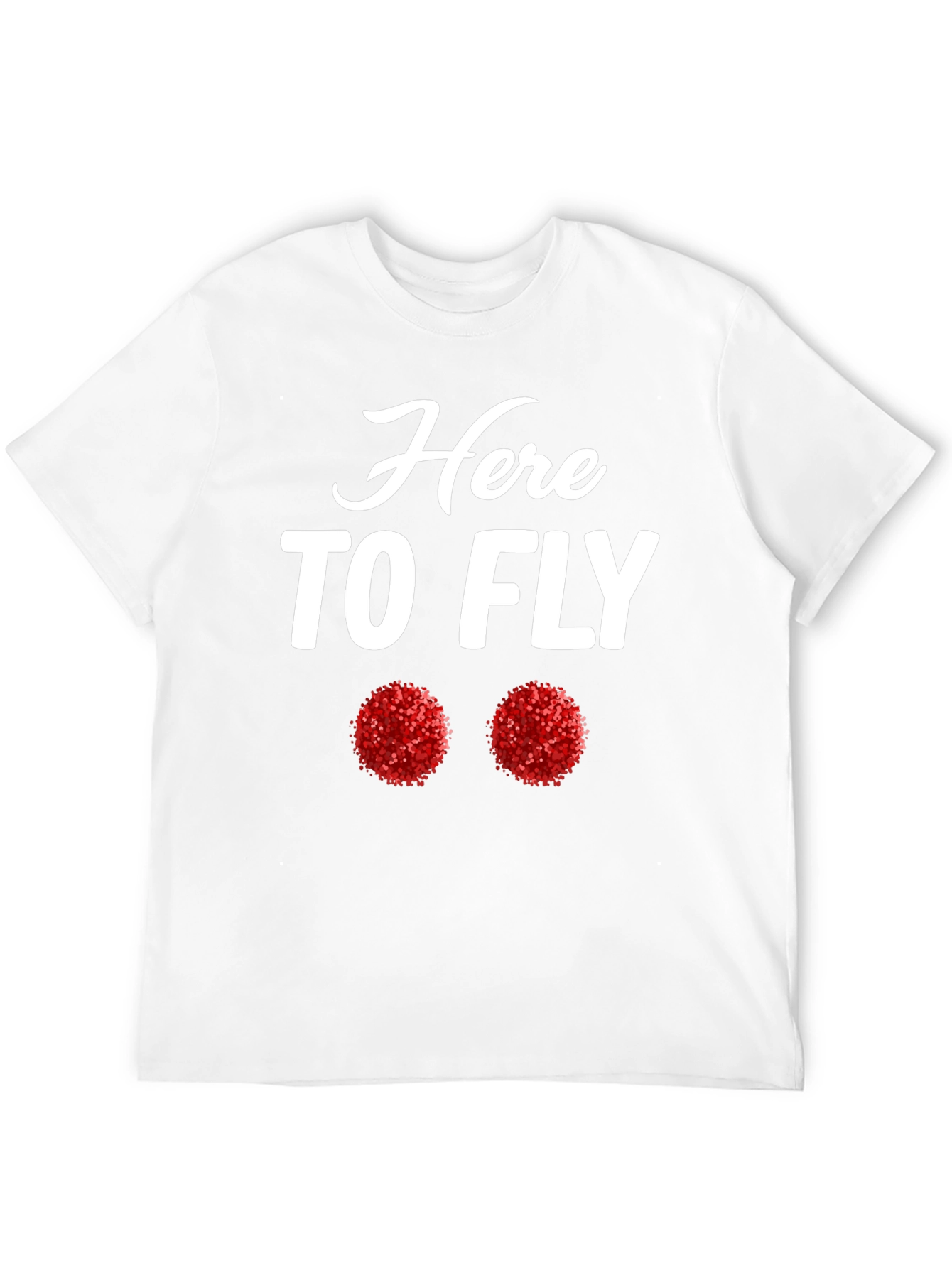 Here To Fly Pom Pom T-Shirt