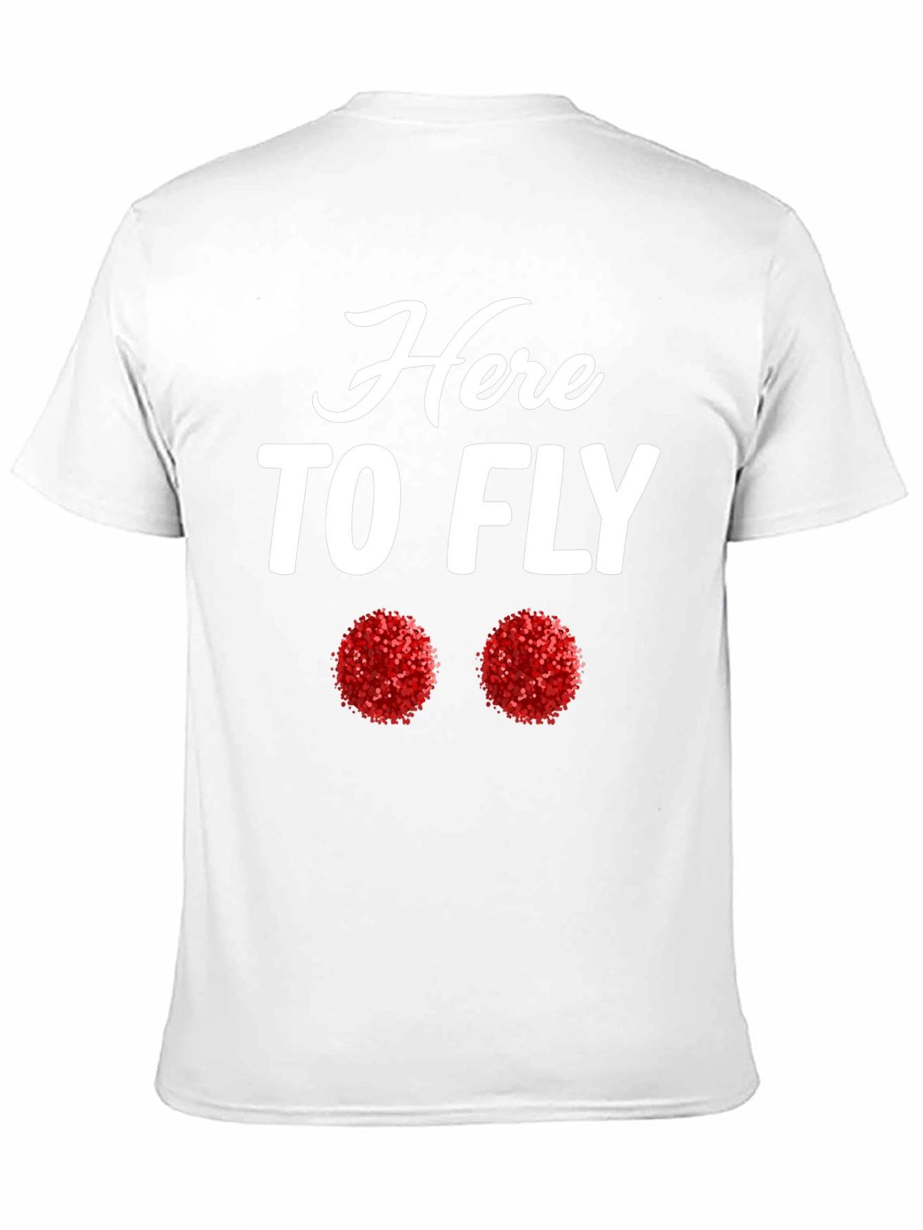 Here To Fly Pom Pom T-Shirt