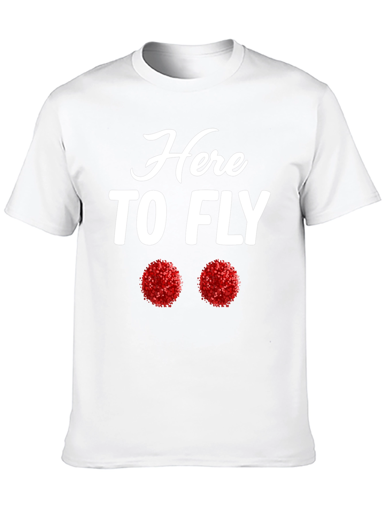 Here To Fly Pom Pom T-Shirt