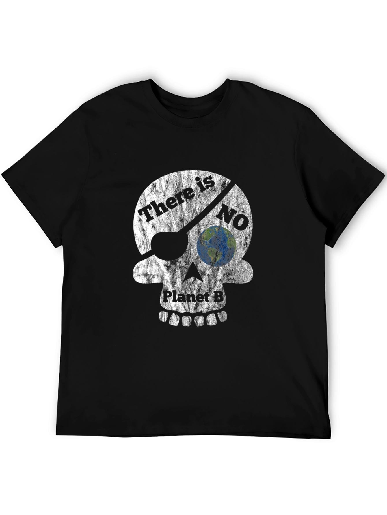 Eco Skull T-Shirt: There Is No Planet B