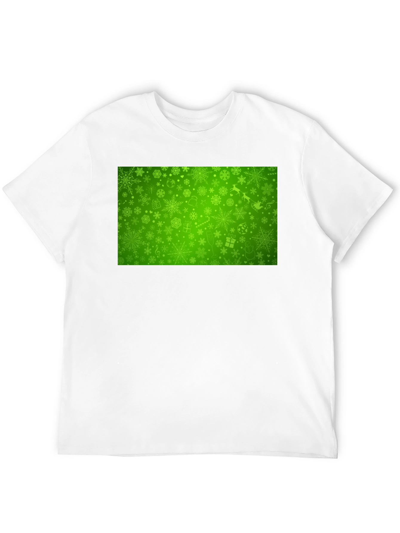 Festive Green Christmas T-Shirt
