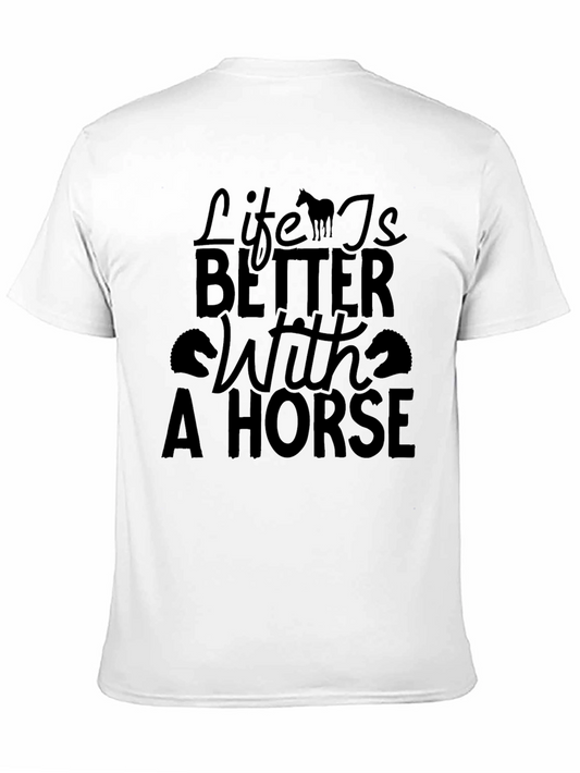Life is Better With a Horse Graphic Tee