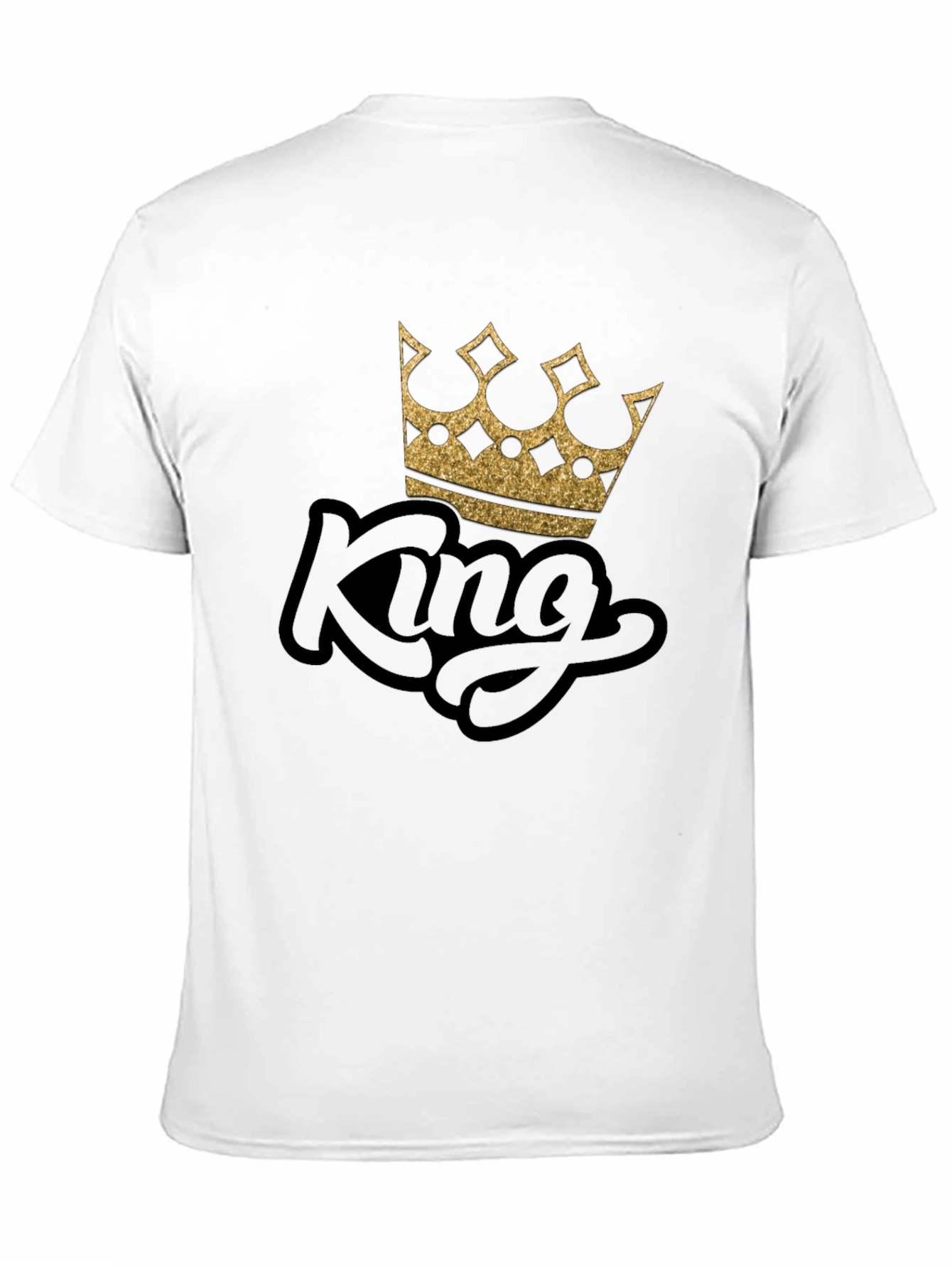 King Crown Graphic Black T-Shirt