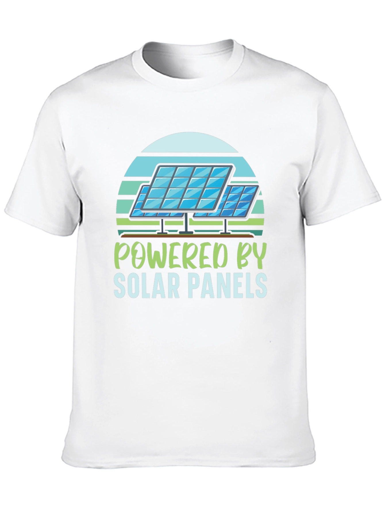 Powered By Solar Panels T-Shirt