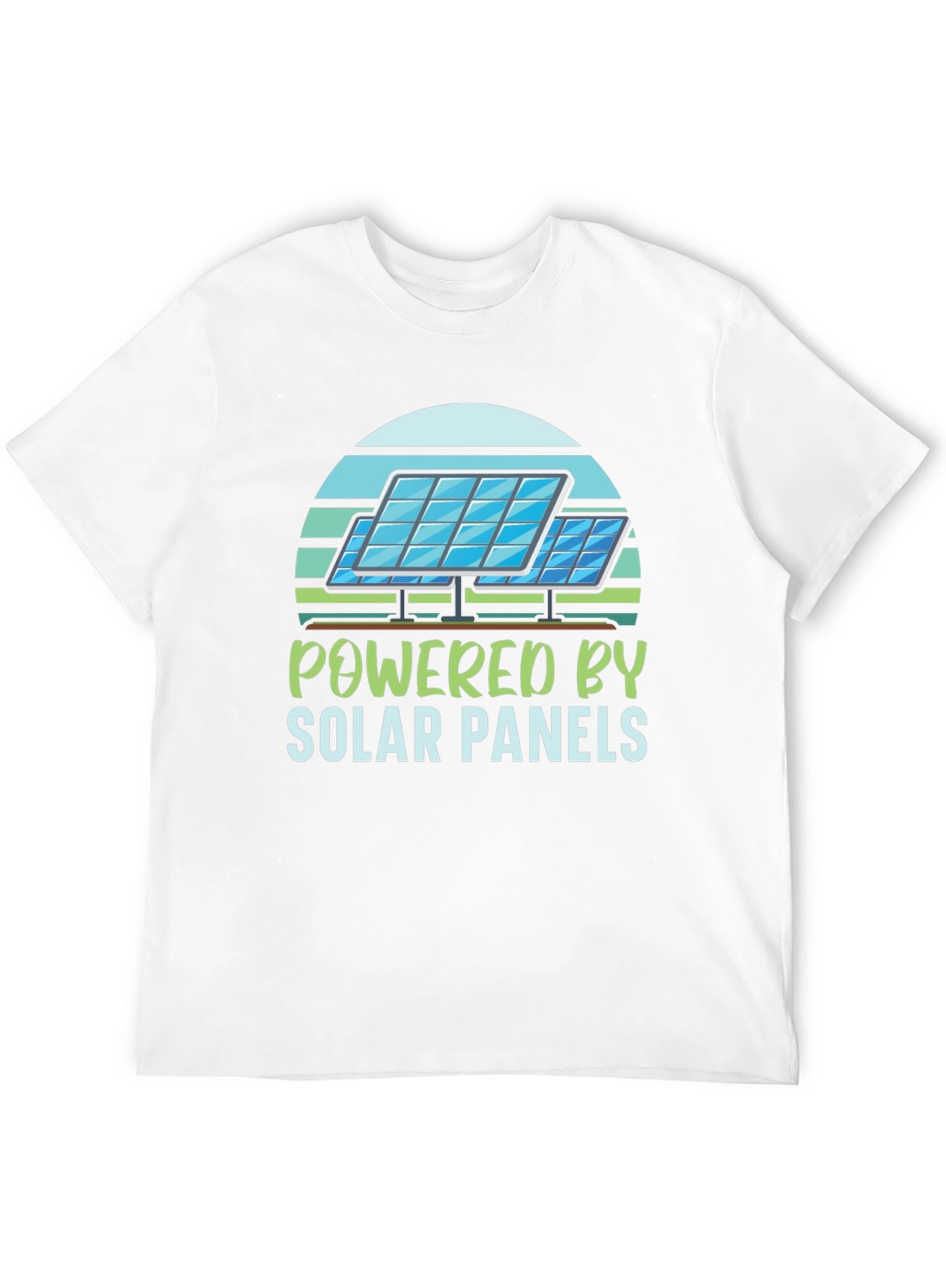 Powered By Solar Panels T-Shirt