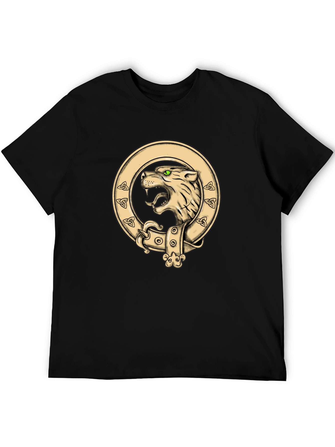 Wolf Crest Graphic Tee - Bold Design