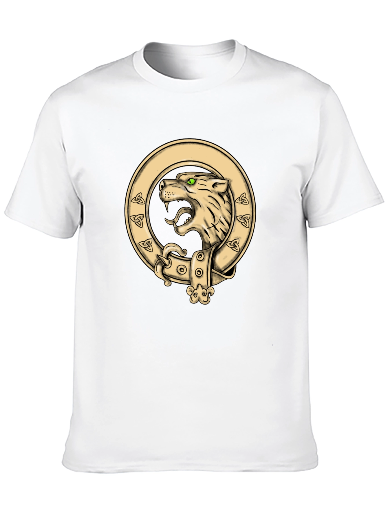 Wolf Crest Graphic Tee - Bold Design